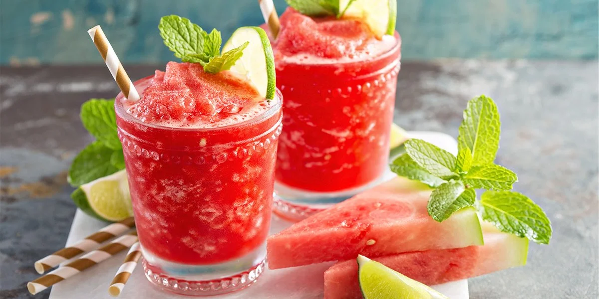 A frozen gin and strawberry daiquiri is the perfect drink to beat the