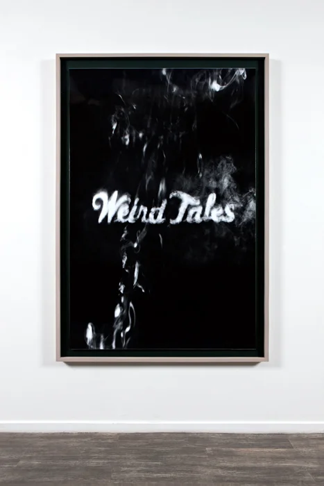 «Fraud Medium» 2012 Analogue silver gelatin print on baryta paper. Print size: 150 x 100 cm. Frame size: 164 x 114 cm. Ed: Unique + 1 AP - Installation view: Lars Morell «Fraud Medium» Norske Grafikere, Oslo. 31.01 - 24.02.2013. Documentation photos: Vegard Kleven