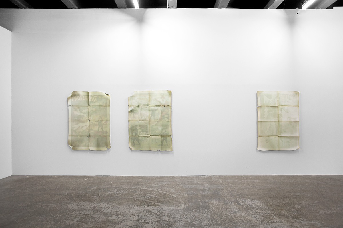 Installation view: Lars Morell «Porta’s Description» Palais de Tokyo, Paris. 25.02 - 05.04.2013. Curated by Marc Bembekoff.