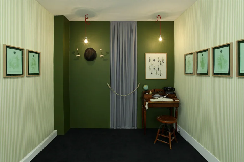 Installation view: Lars Morell «Hotel Paris» Galerie Nivet-Carzon, Paris. 16.09 - 20.10.2012.