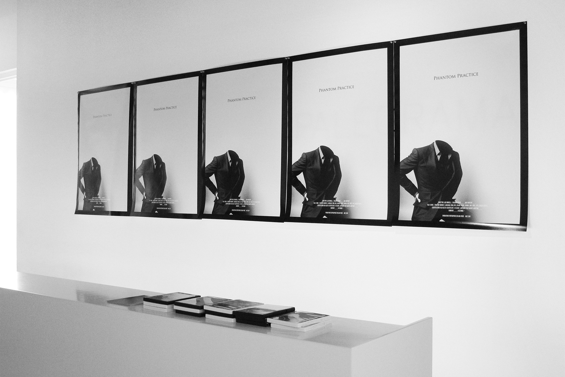 «PHANTOM PRACTICE» 2010 Installation view: Fondation d’Entreprise Ricard, Paris Curated by Agnés Violeau & Christian Alandete