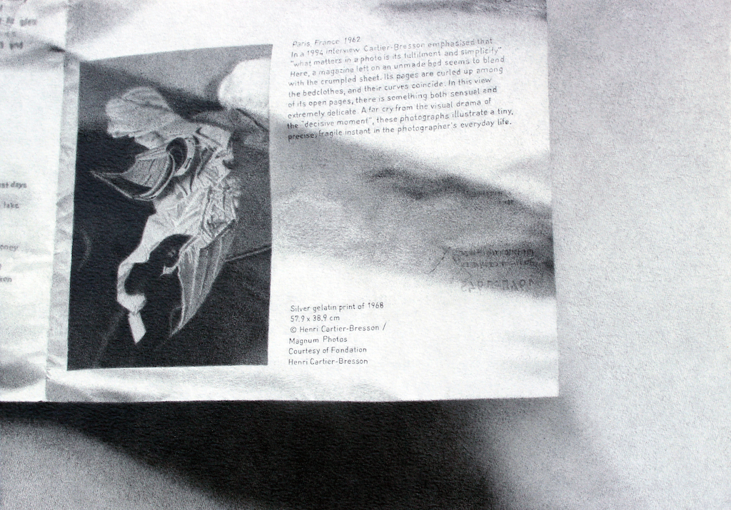 Rune Elgaard - Katalog #1 (Cartier-Bresson) (69), 2014 | Blyant på papir | 29,7x42 cm.