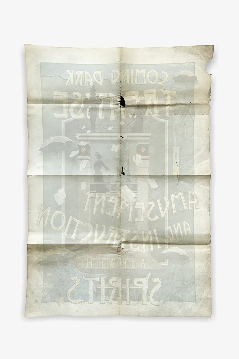 “Ink on paper # 25” (2016) UV cured print on aluminium. 114 x 79 cm. Edition: 1/7+1AP