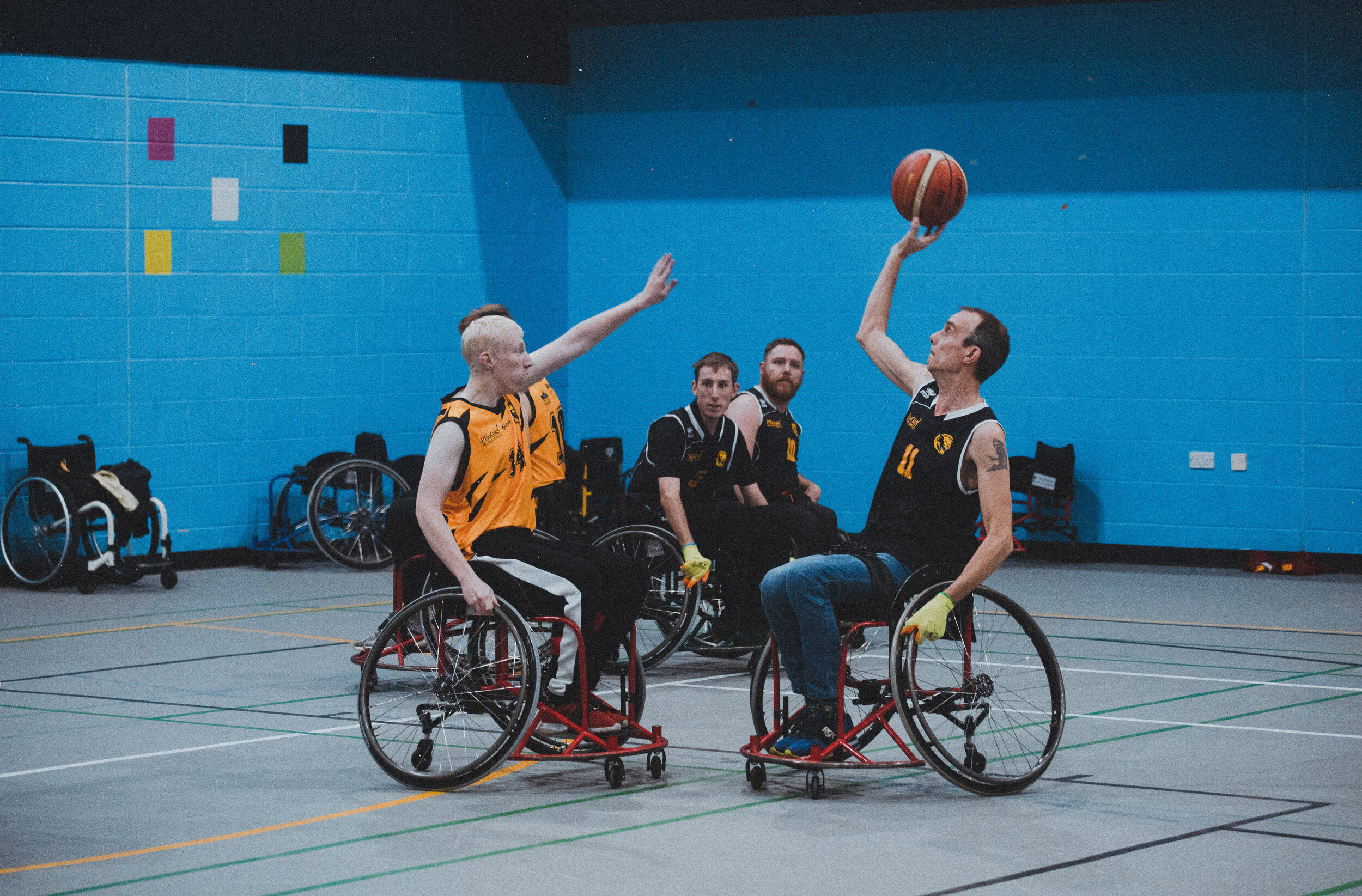 Cornwall Cougars Wheelchair Basketball Team