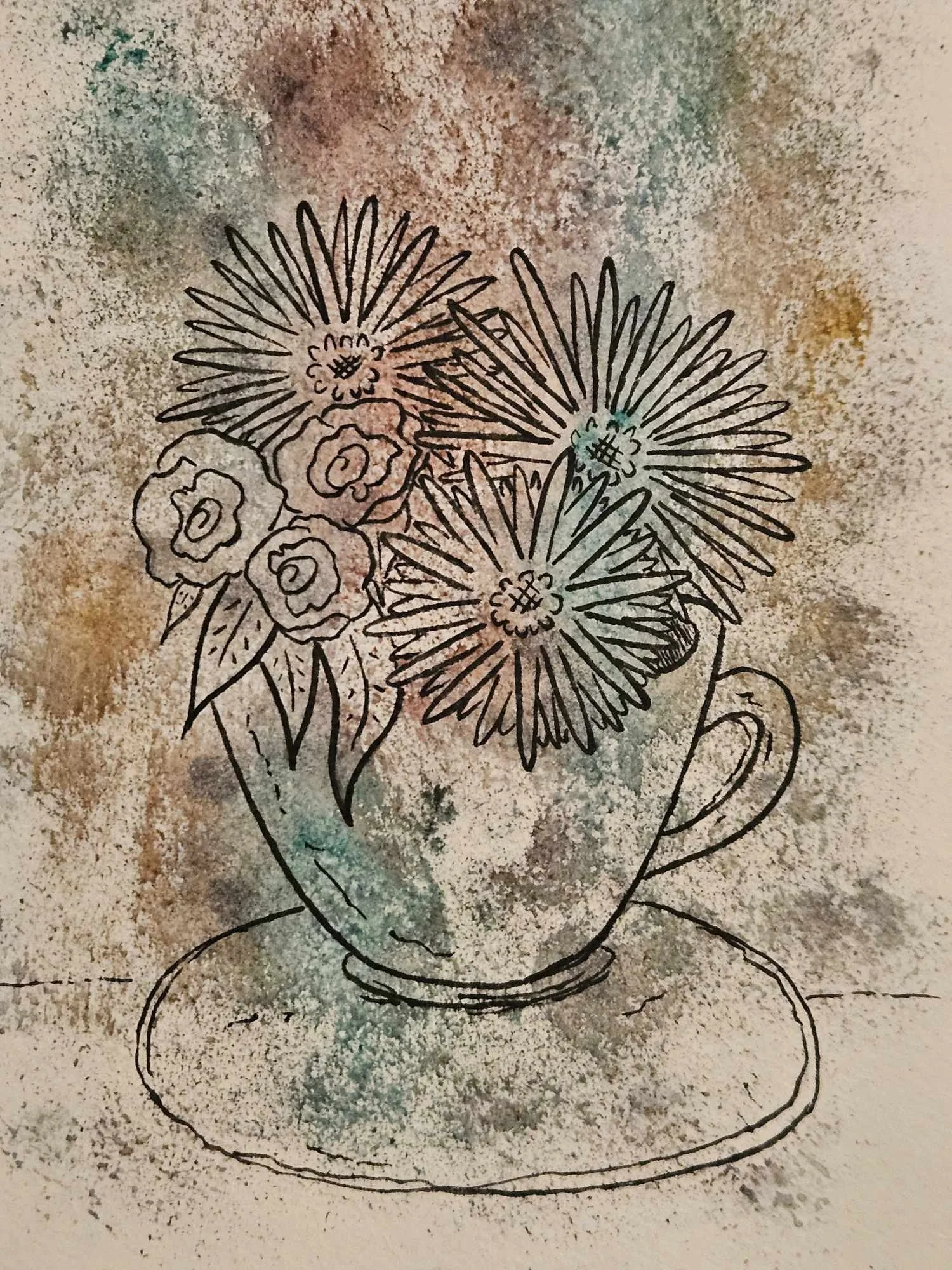 Drawings in Cornwall, UK