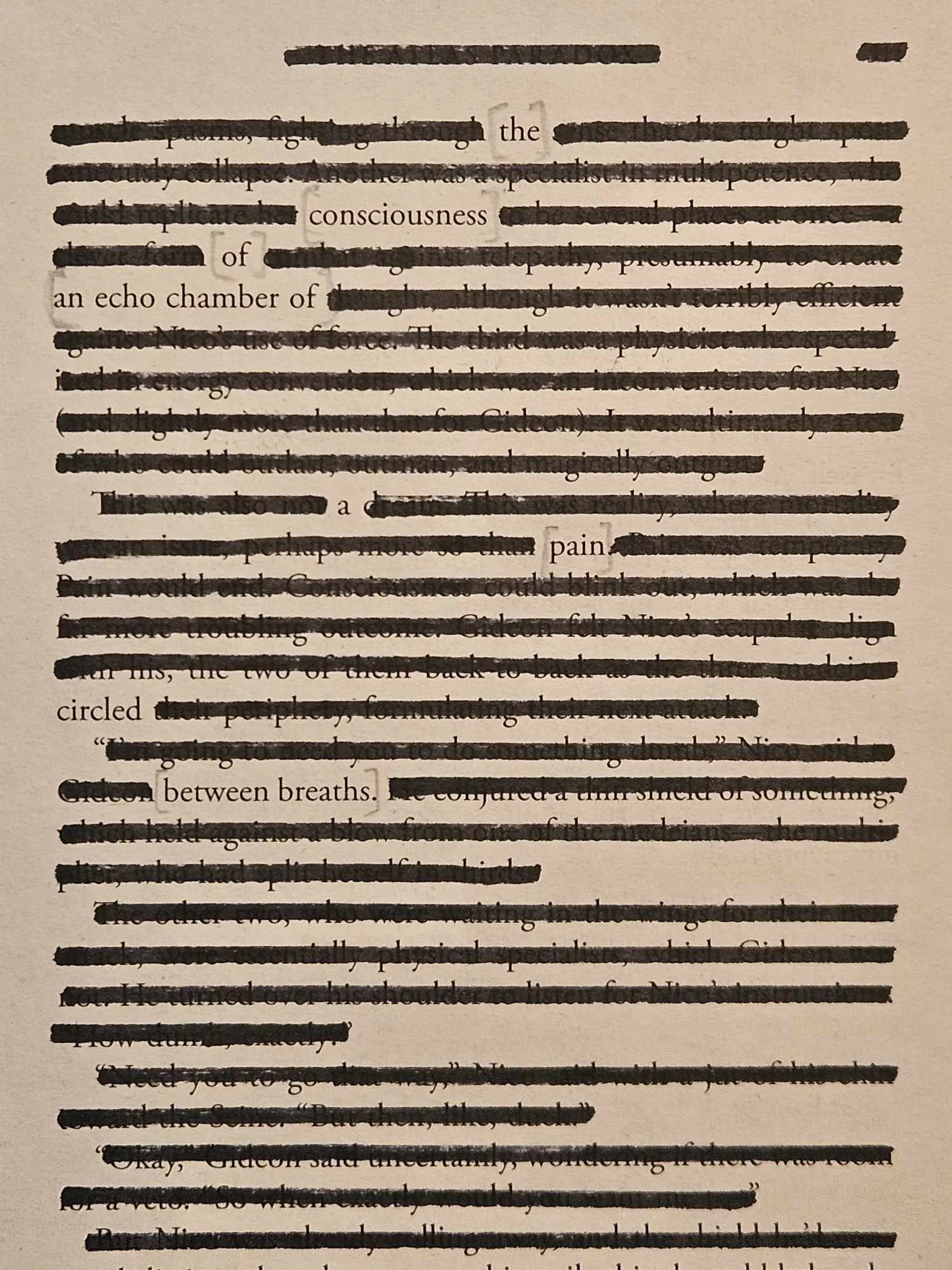  Blackout Poetry in Cornwall, UK 