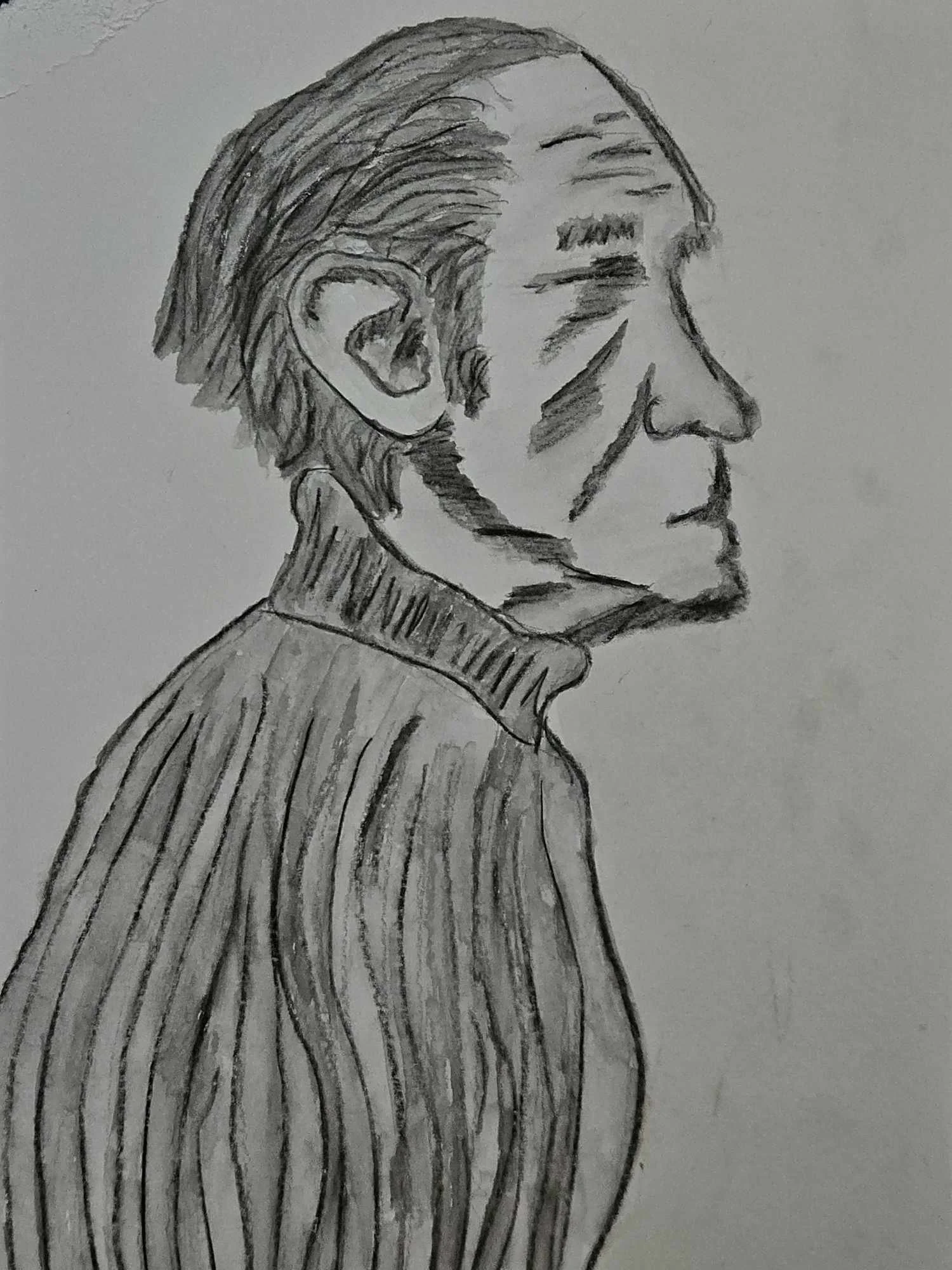 Drawing in Cornwall, UK