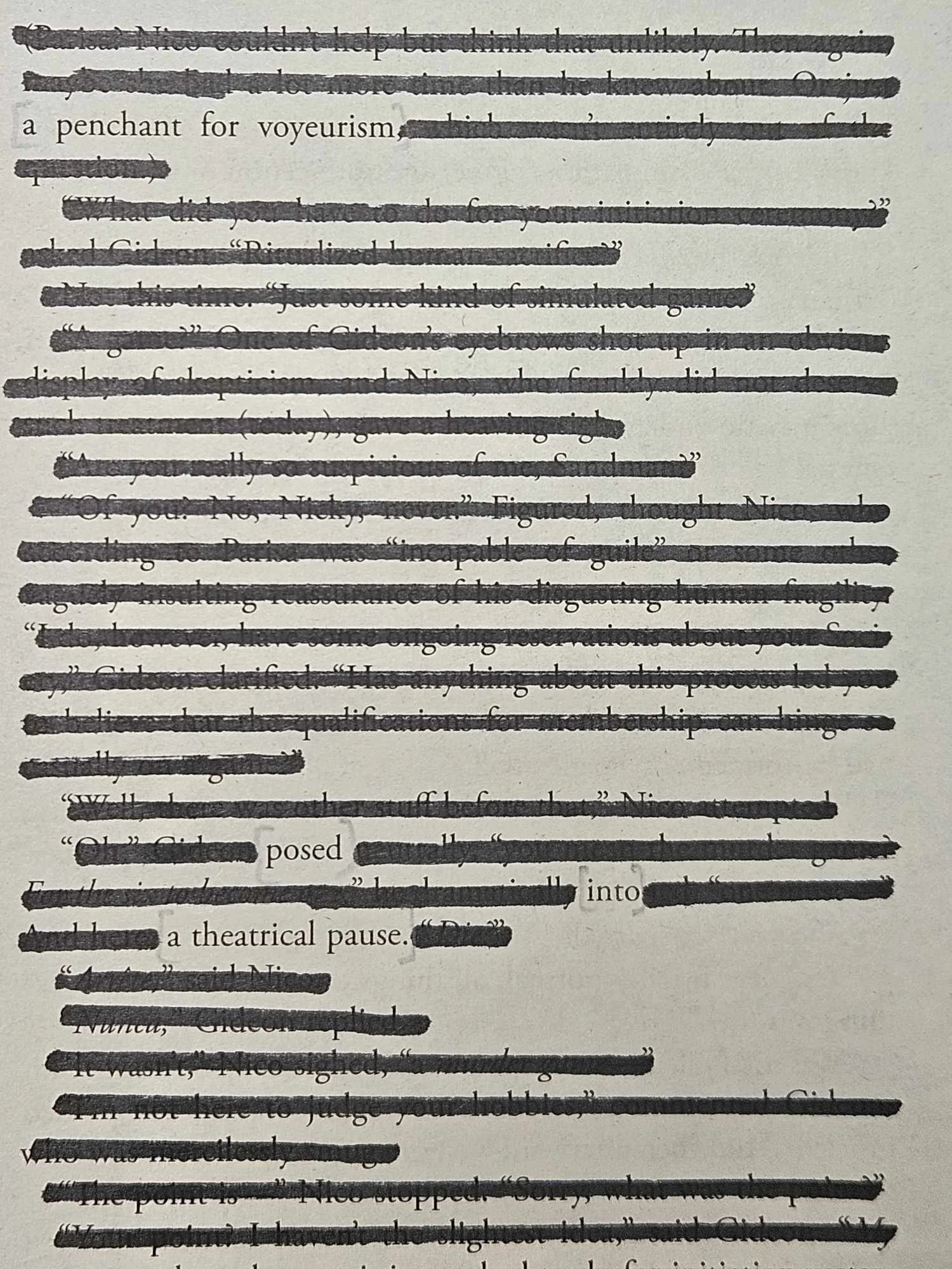  Blackout Poetry in Cornwall, UK 