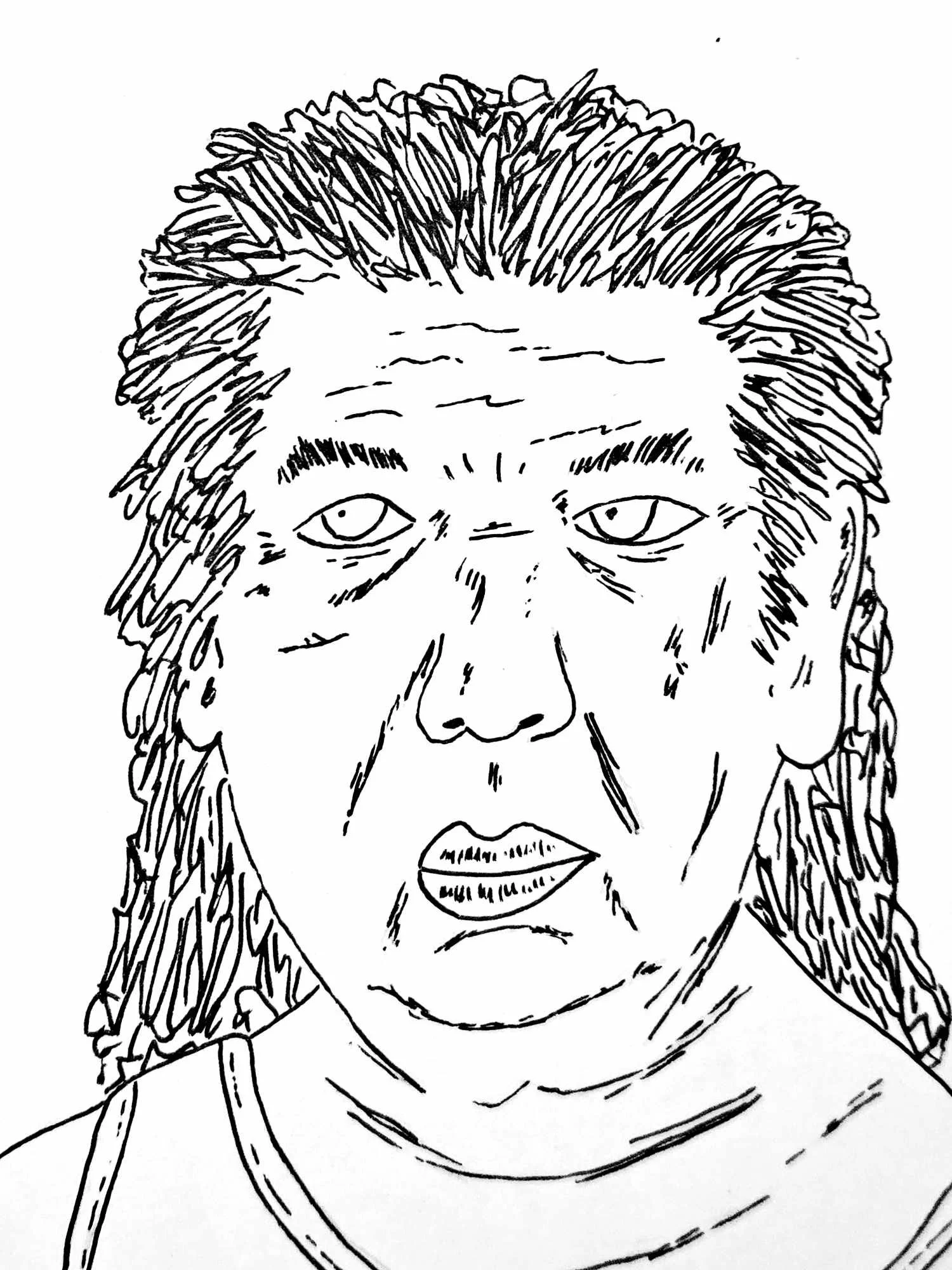  Drawing in Cornwall, UK 