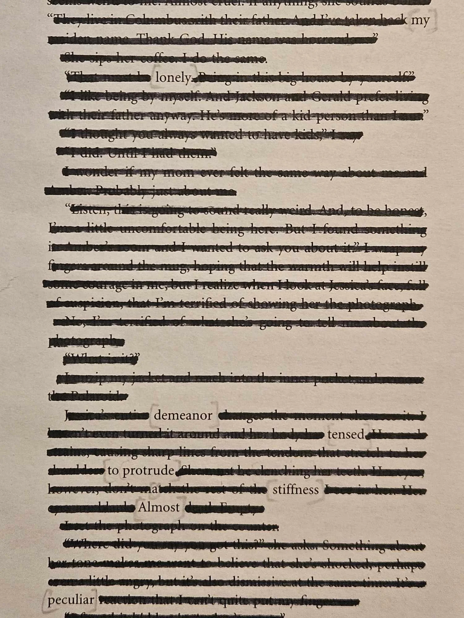  Blackout Poetry in Cornwall, UK 