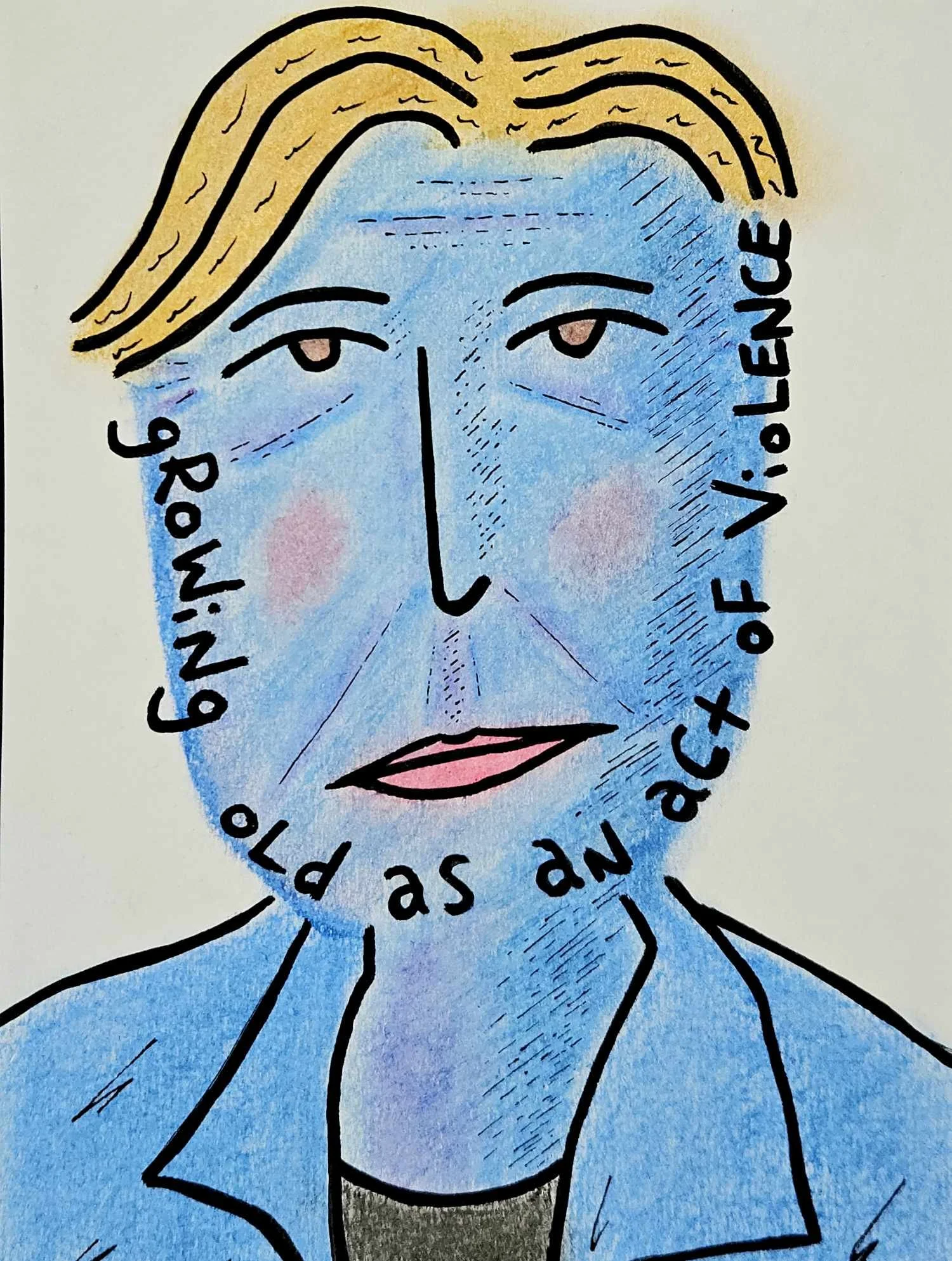  Drawing in Cornwall, UK 