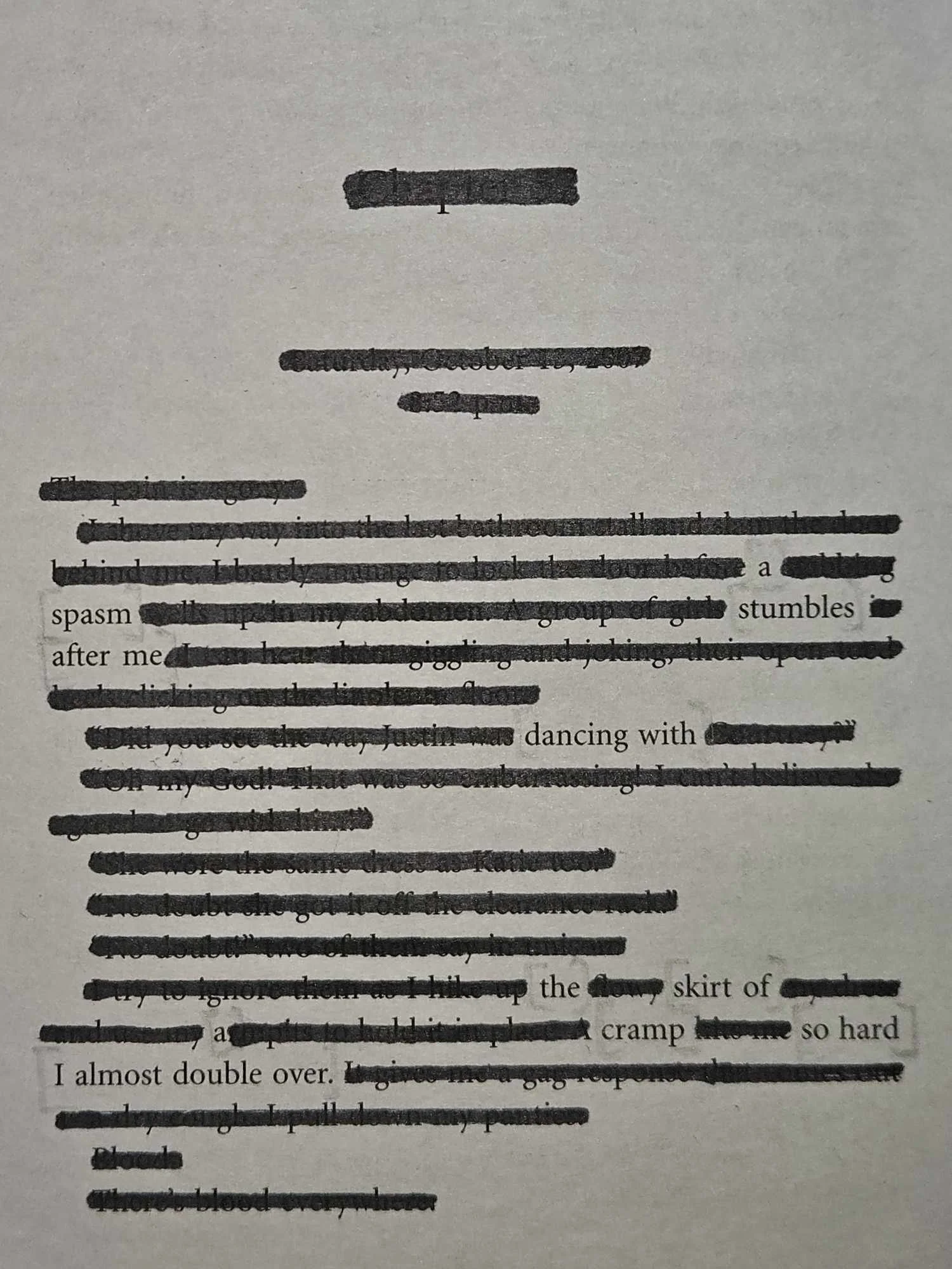  Blackout Poetry in Cornwall, UK 