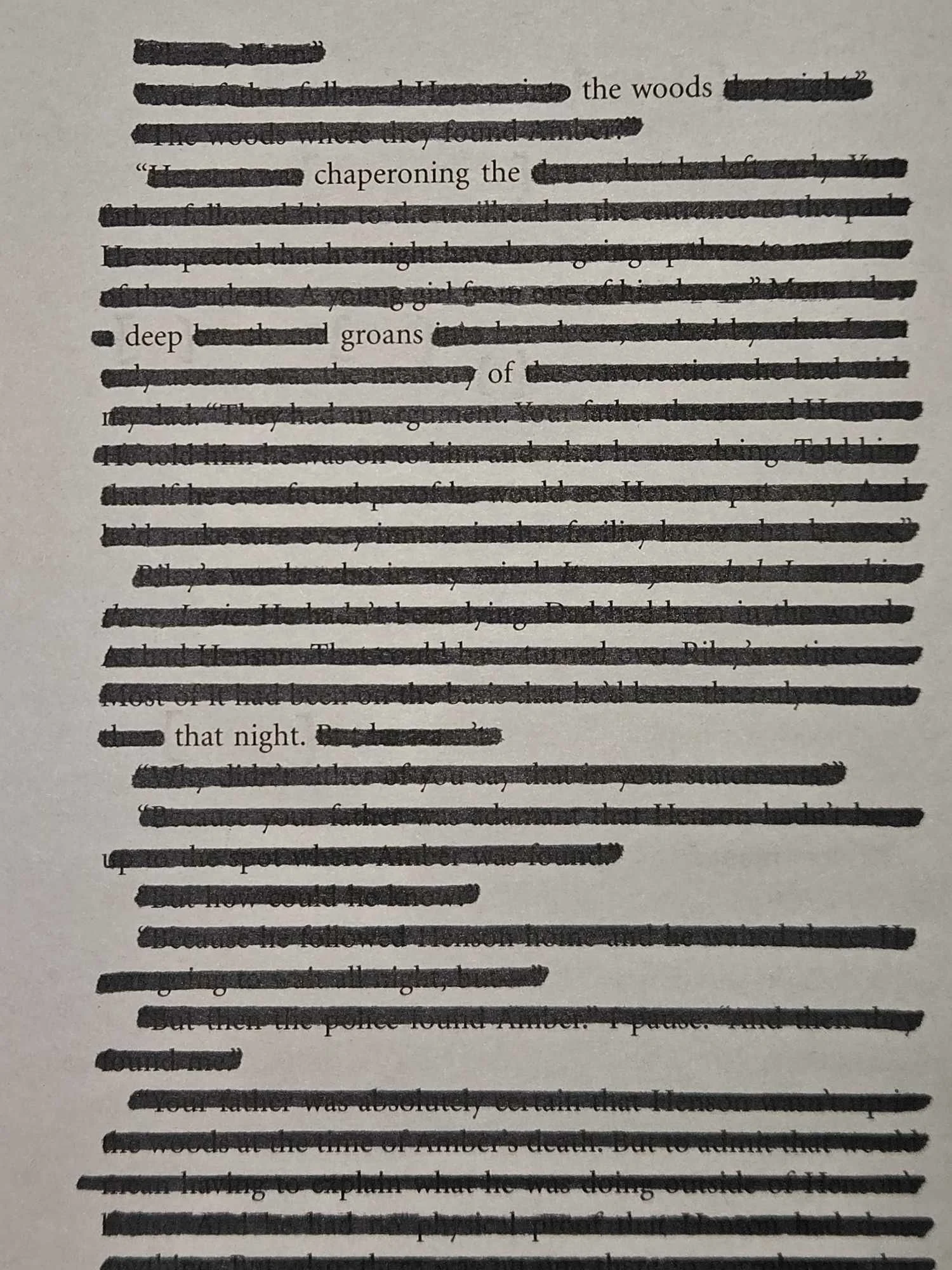  Blackout Poetry in Cornwall, UK 