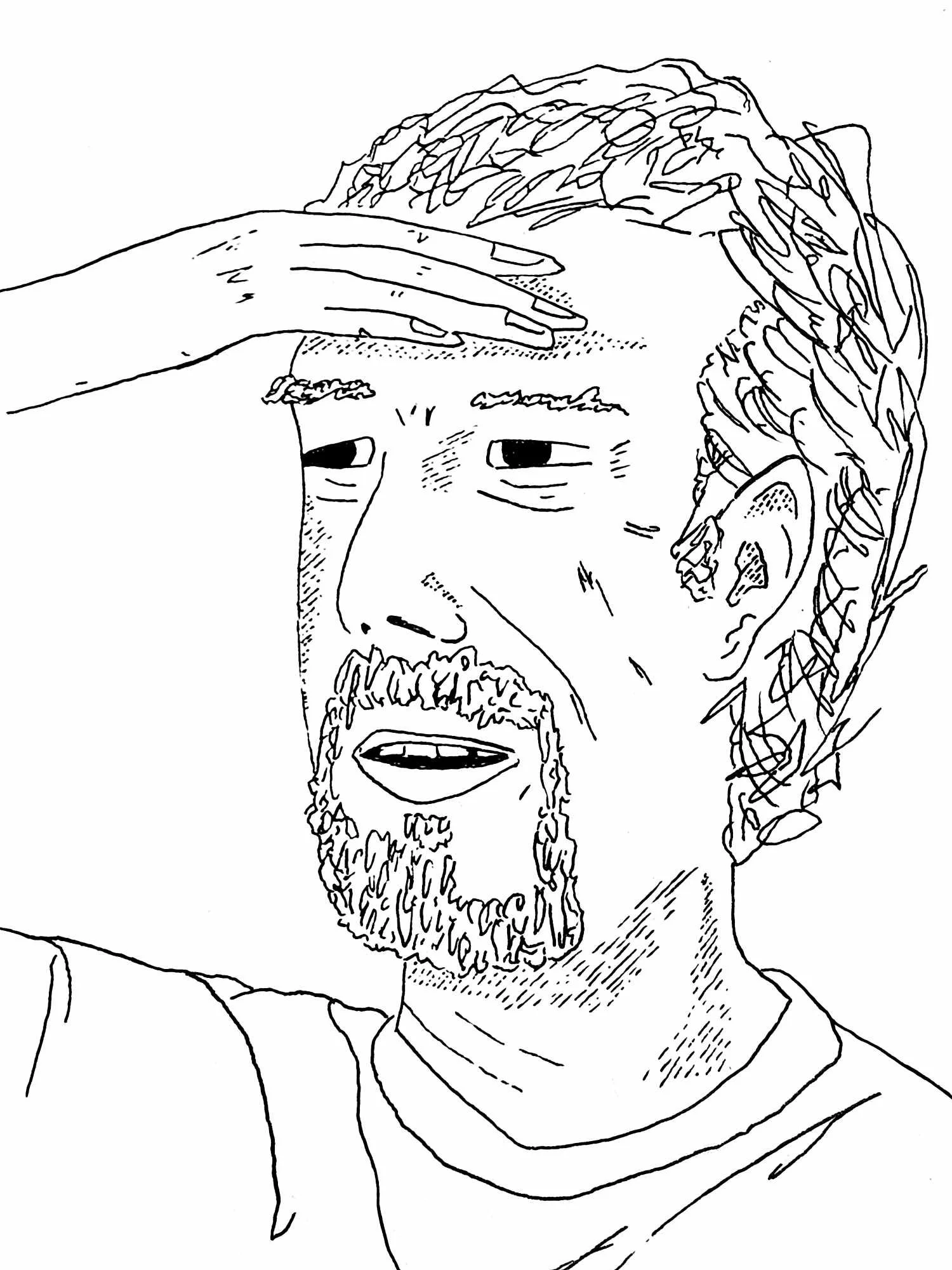  Drawing in Cornwall, UK 