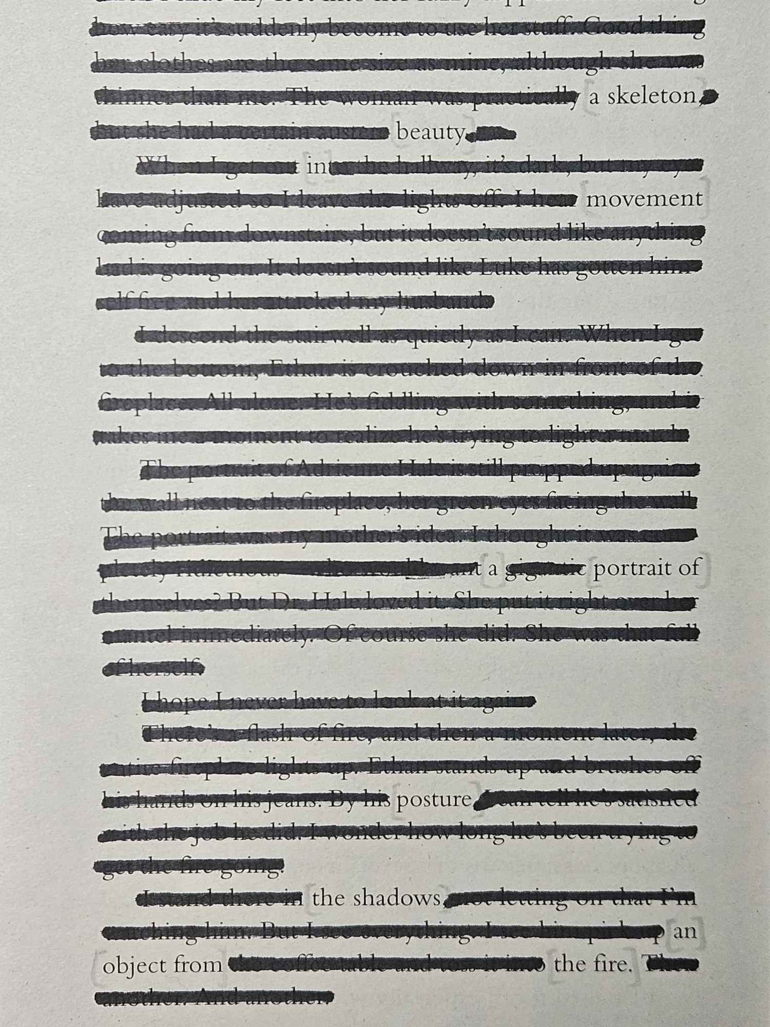  Blackout Poetry in Cornwall, UK 