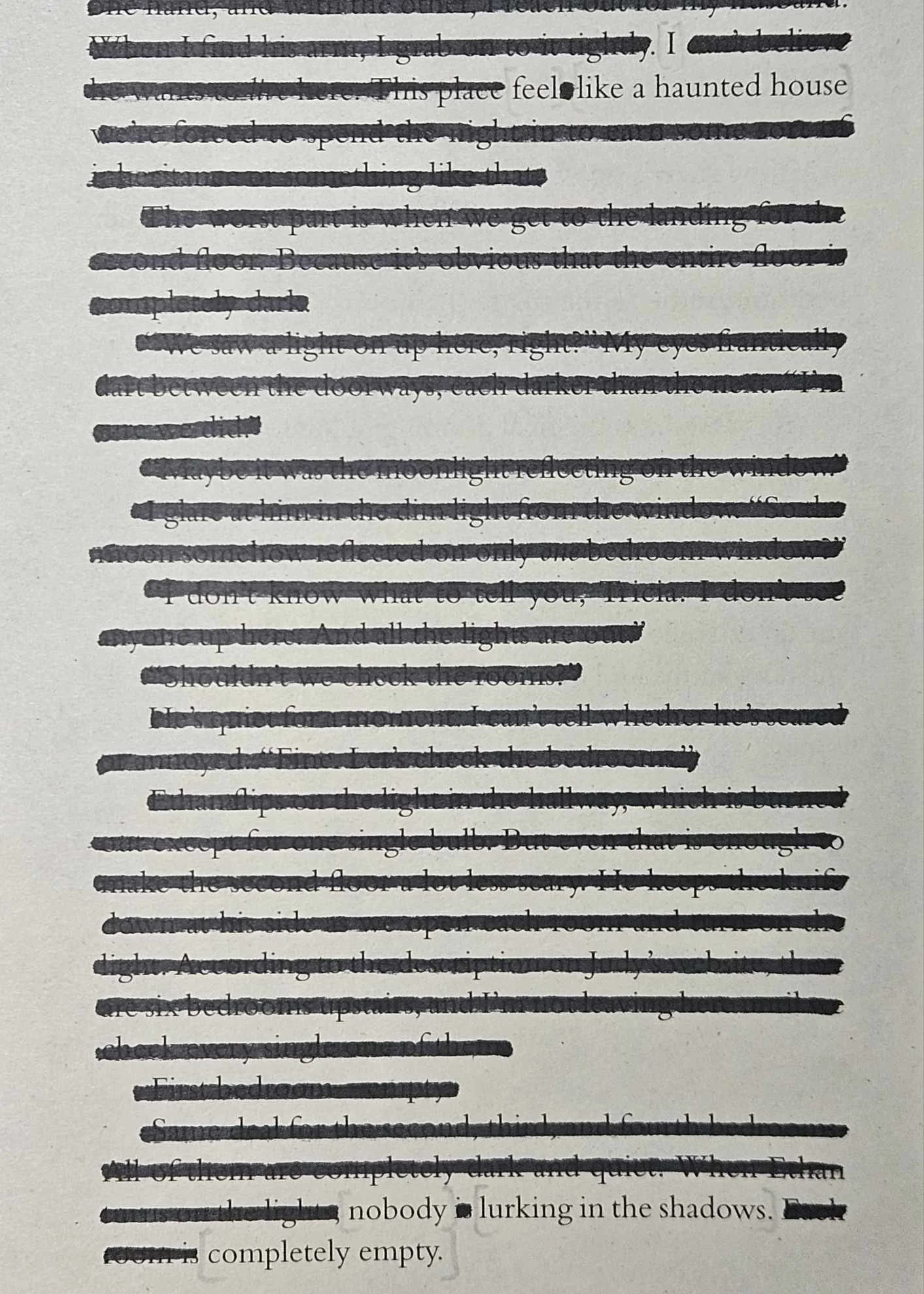 Blackout Poetry in Cornwall, UK 
