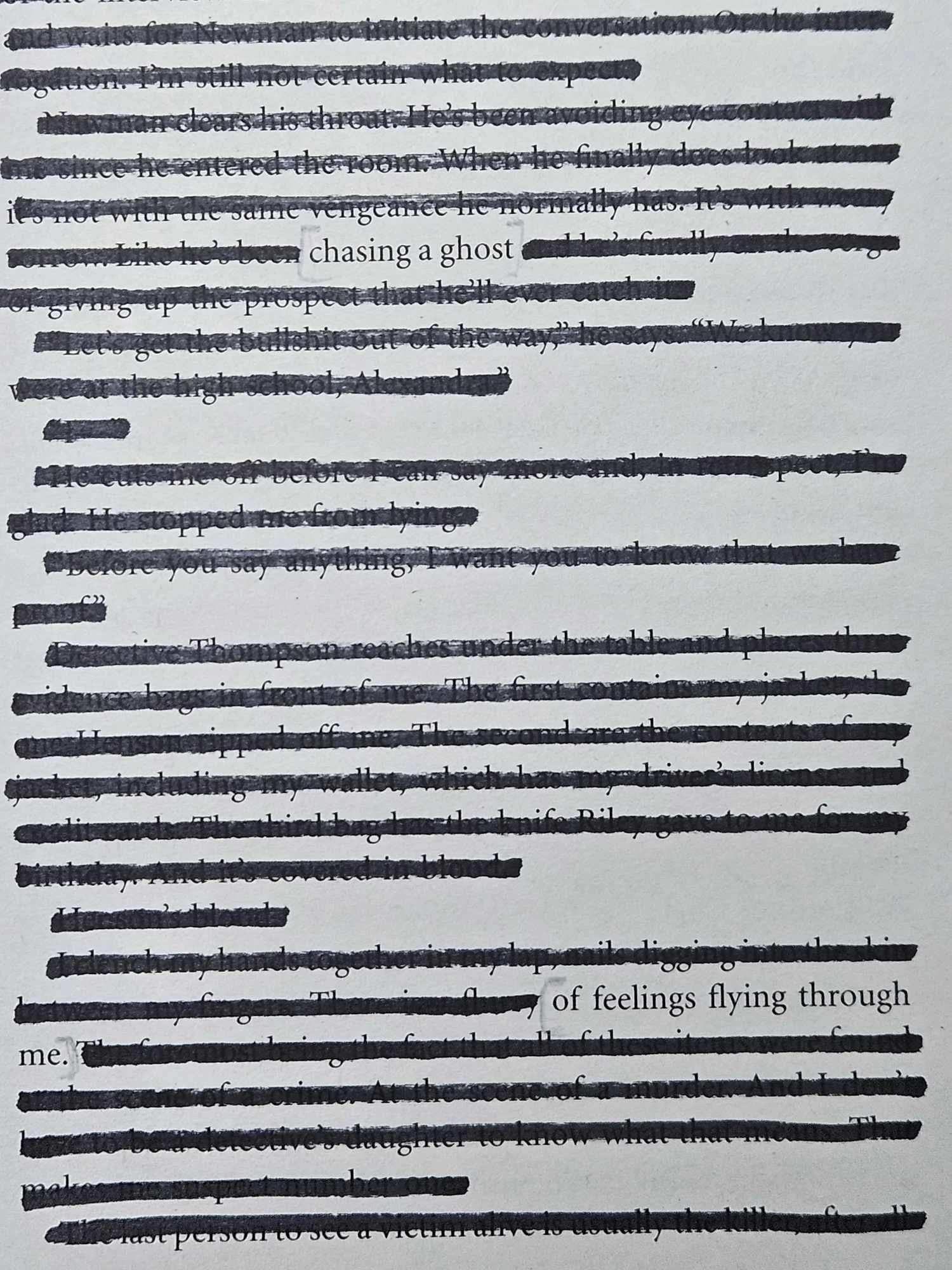  Blackout Poetry in Cornwall, UK 
