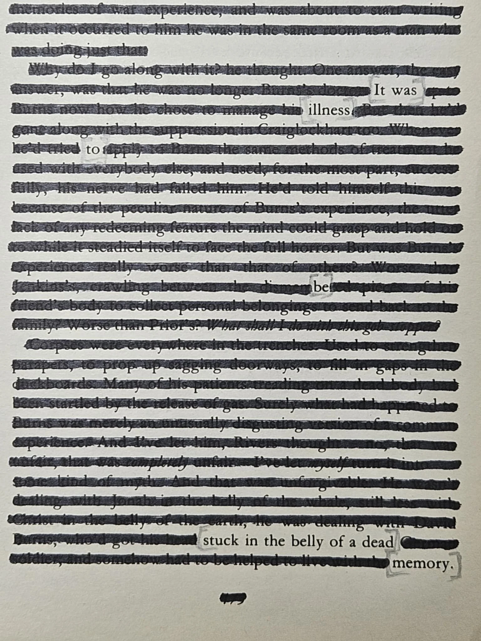  Blackout Poetry in Cornwall, UK 