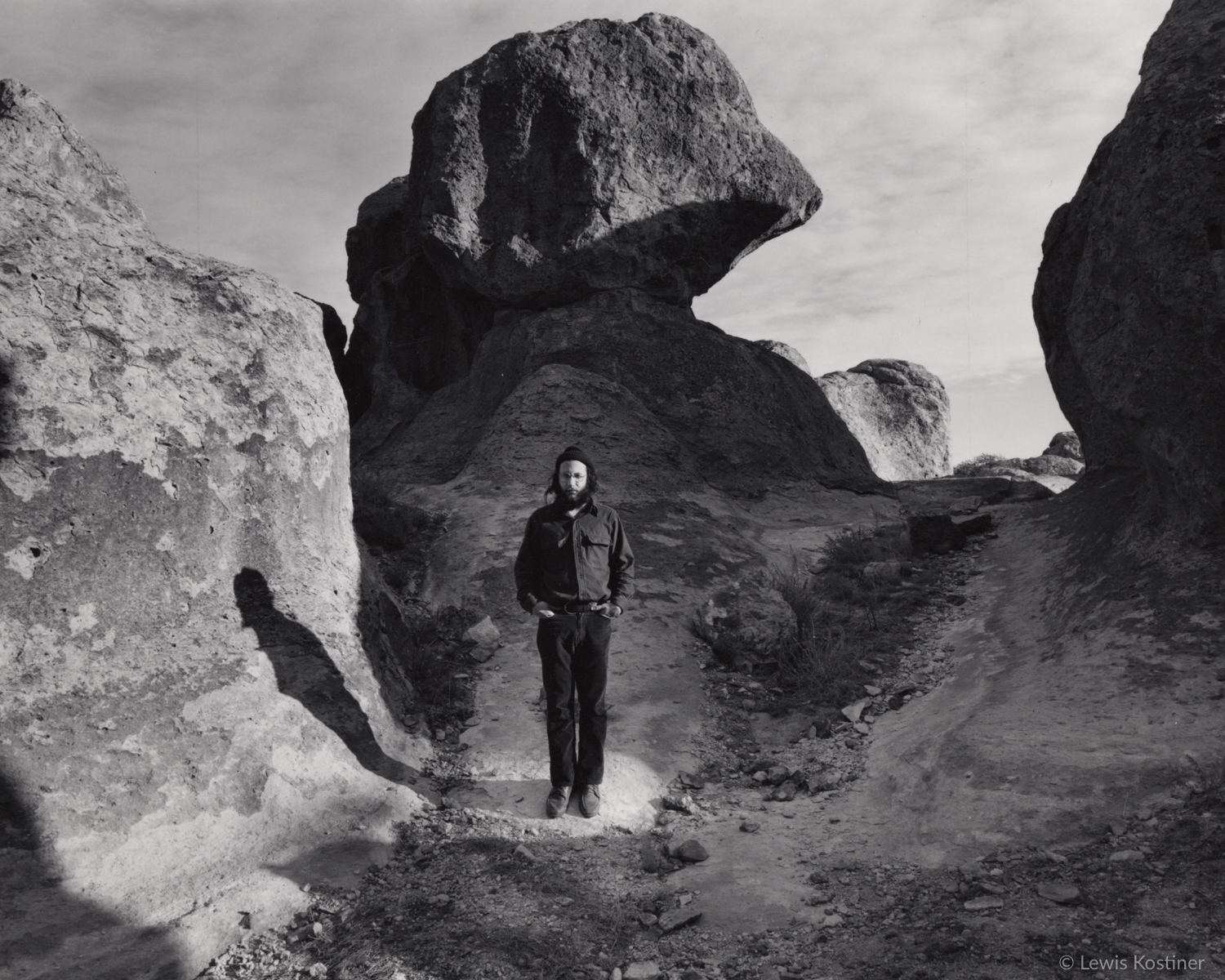 Michael Lutch, City of Rocks, Deming, NM, 1974
