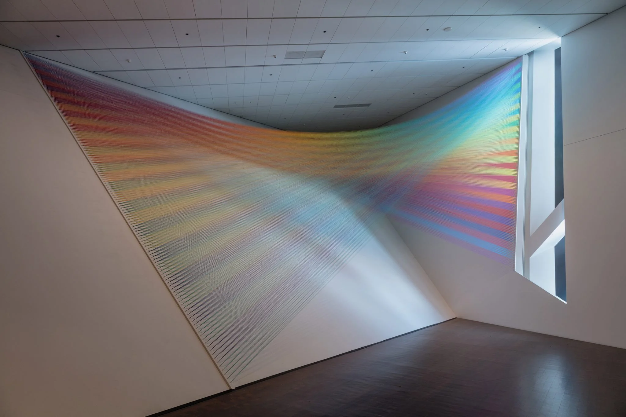 Gabriel Dawe, Plexus No. 36 , 2016. Courtesy of the artist and the Denver Art Museum. © Gabriel Dawe