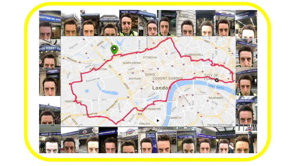 Running The Circle Line — Richard Gower