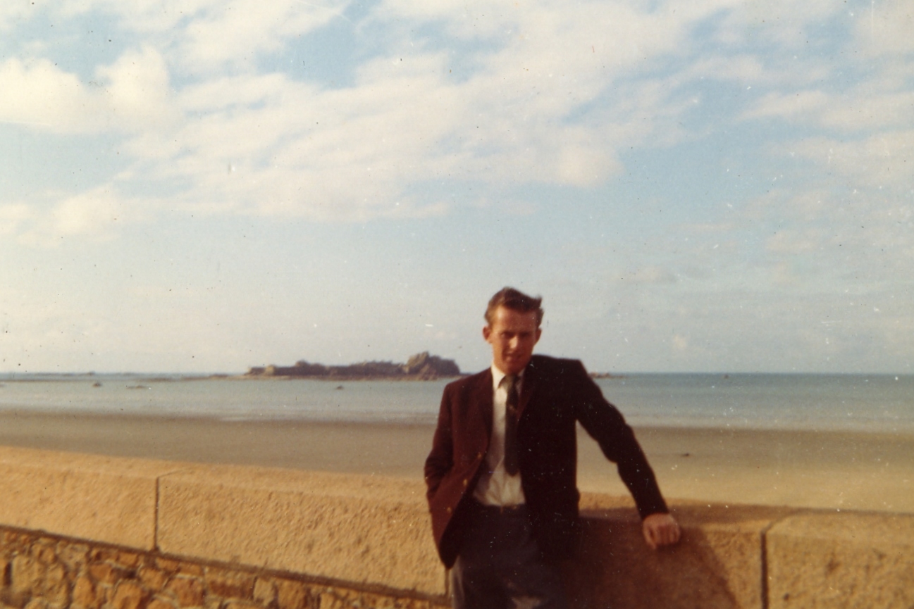 Michael, 1961 - View to Elizabeth Castle from St Helier Esplanade