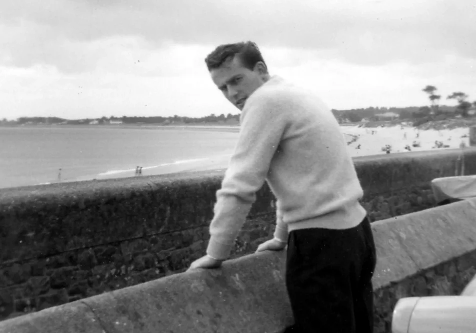 Michael at Gorey Beach, 1961