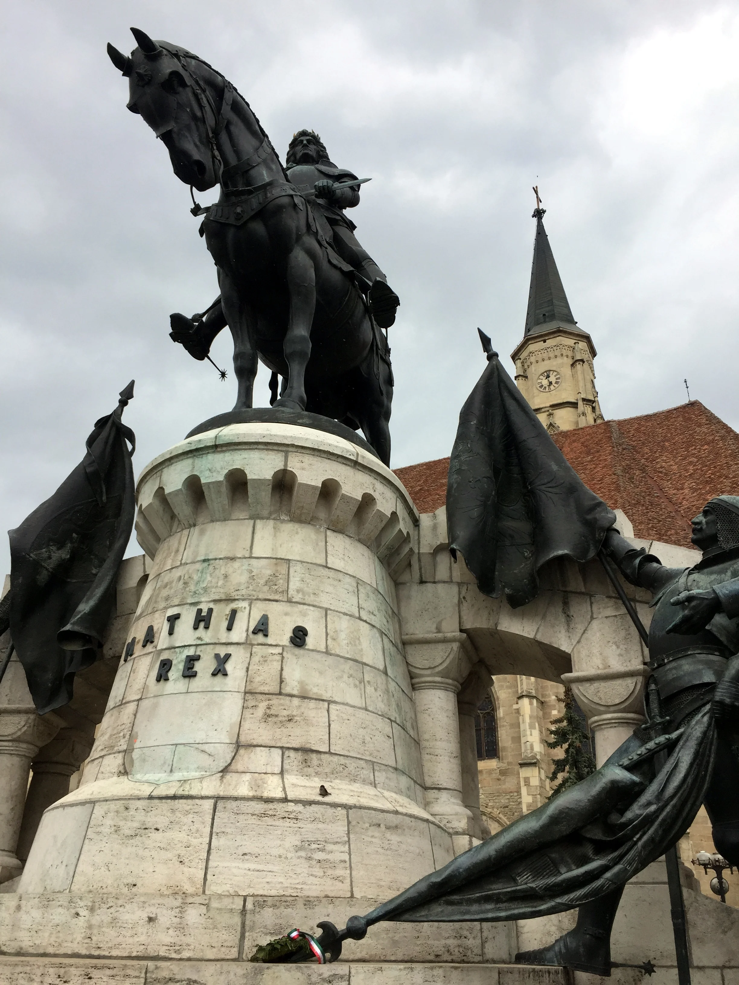 Statue of Matthias Corvinus, Cluj