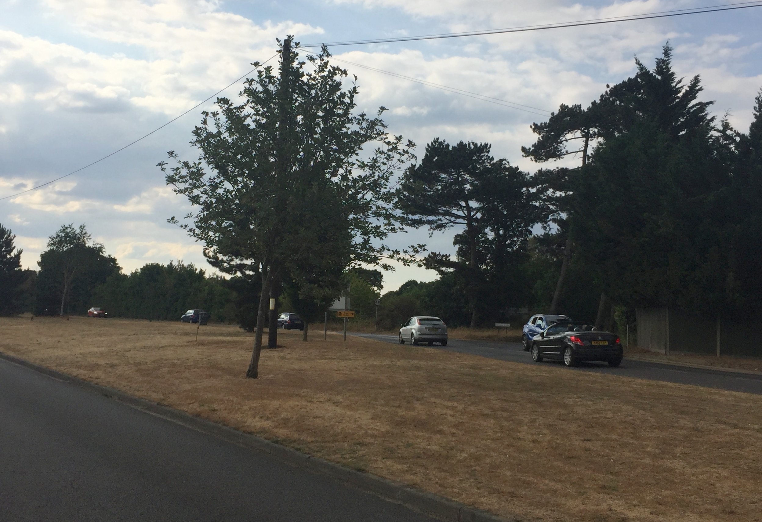 The summit of East Burnham Park, the highest point in the Unitary Authority of Slough