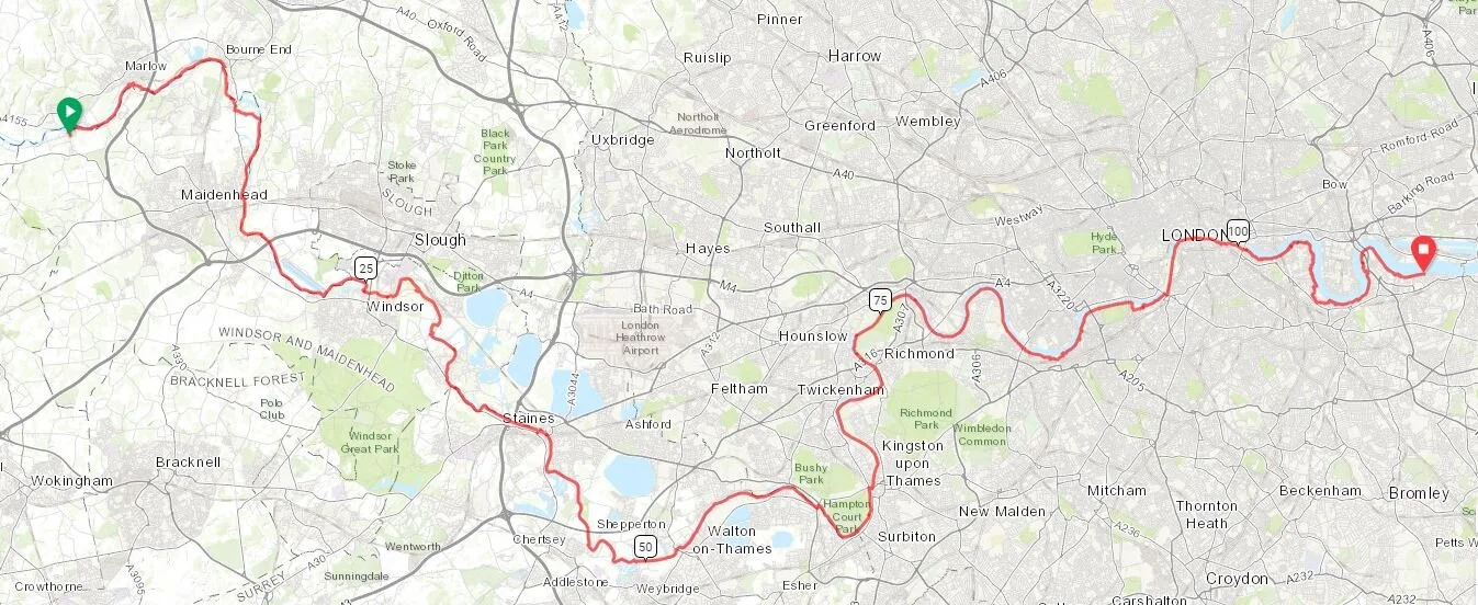 Cycling The Thames Path — Richard Gower