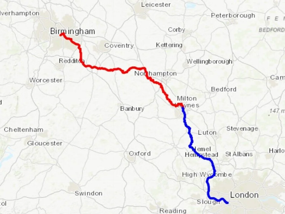 Birmingham Royal Canal Cycle Route Map Grand Western Canal