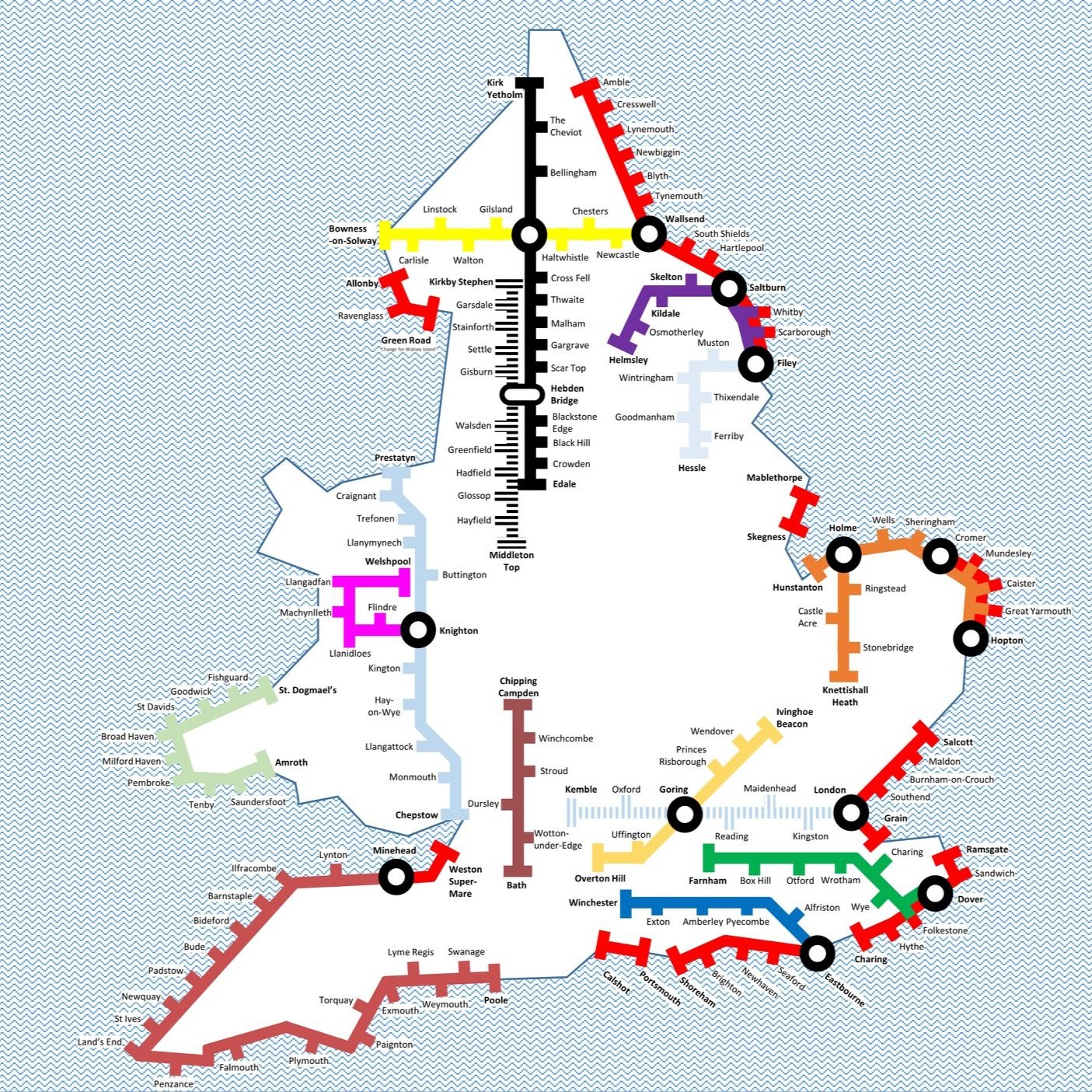 English and Welsh National Trails