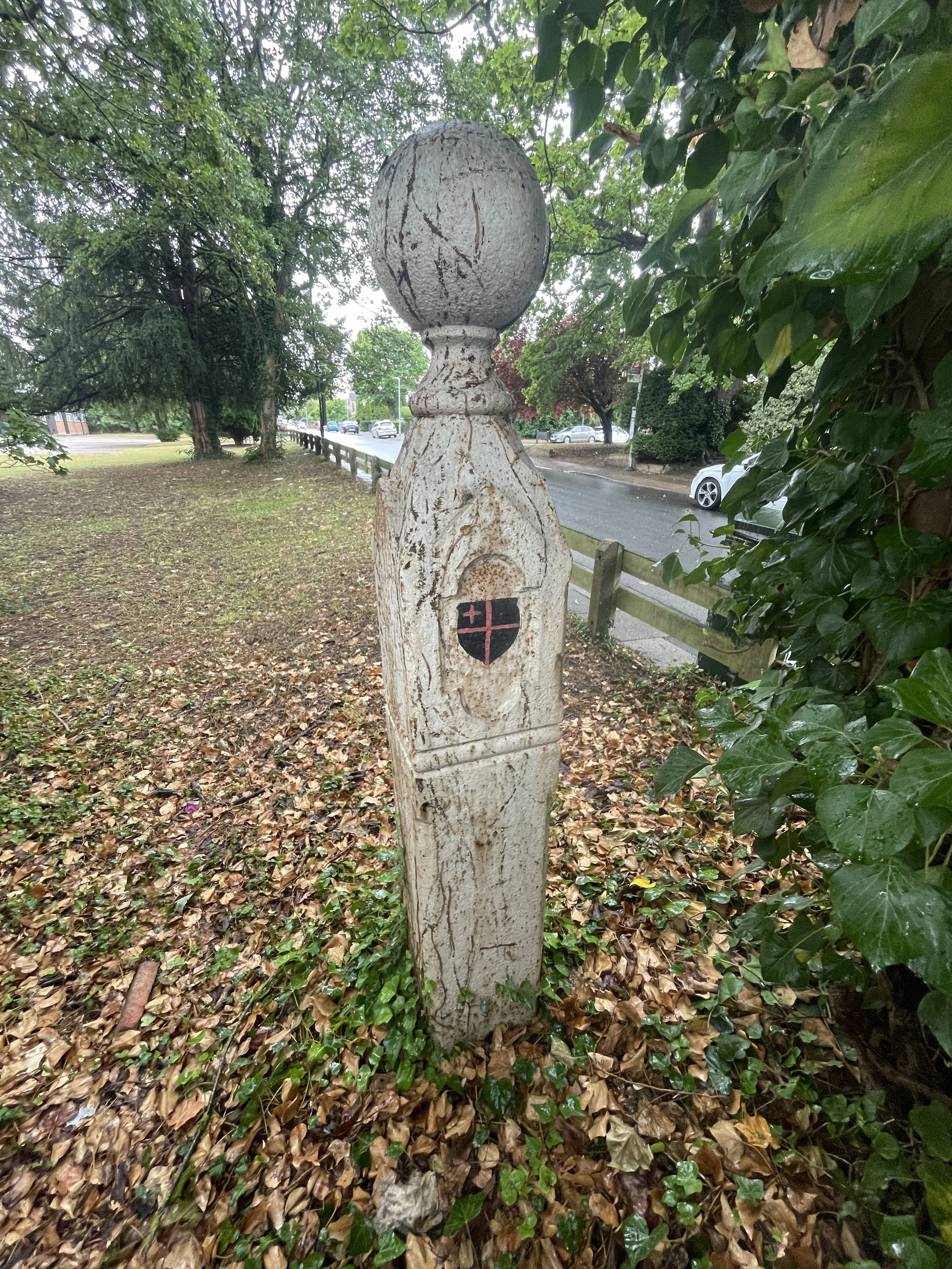 Kiln Lane Boundary Marker