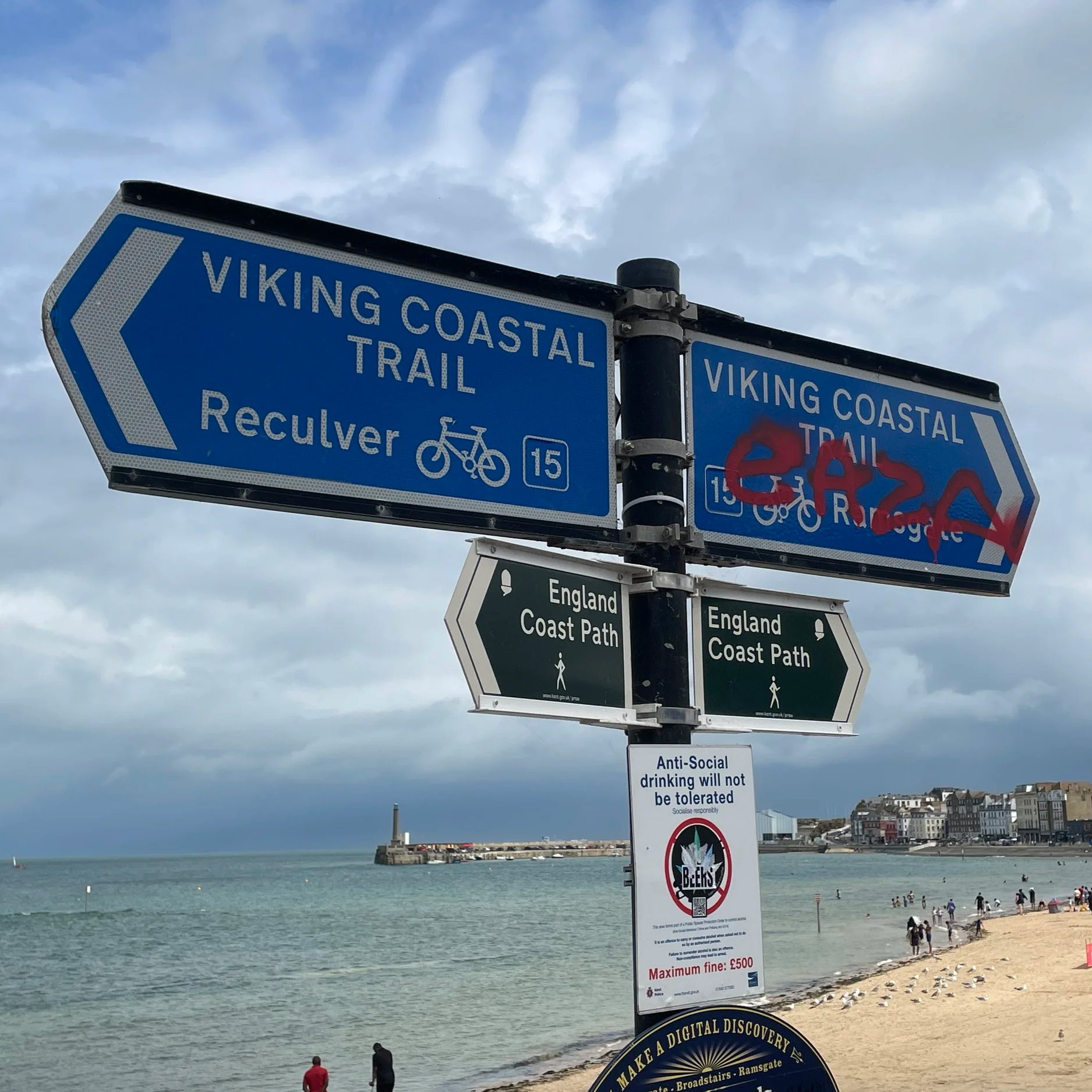 Margate to Dover on the Viking Coast Trail