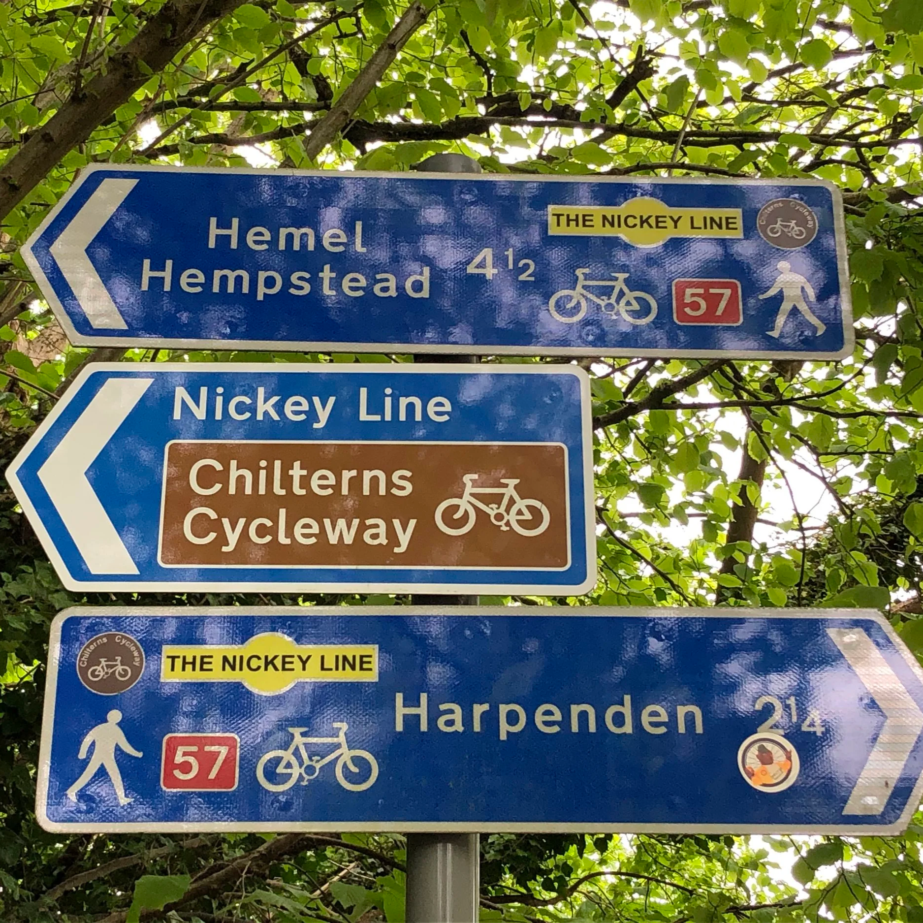 Nickey Line, Ayot Greenway and The Alban Way