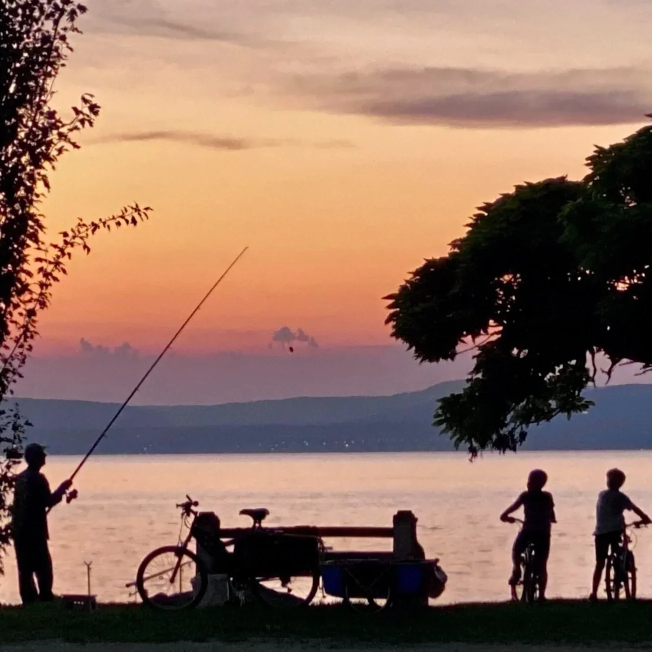 Cycling Lake Balaton, Hungary