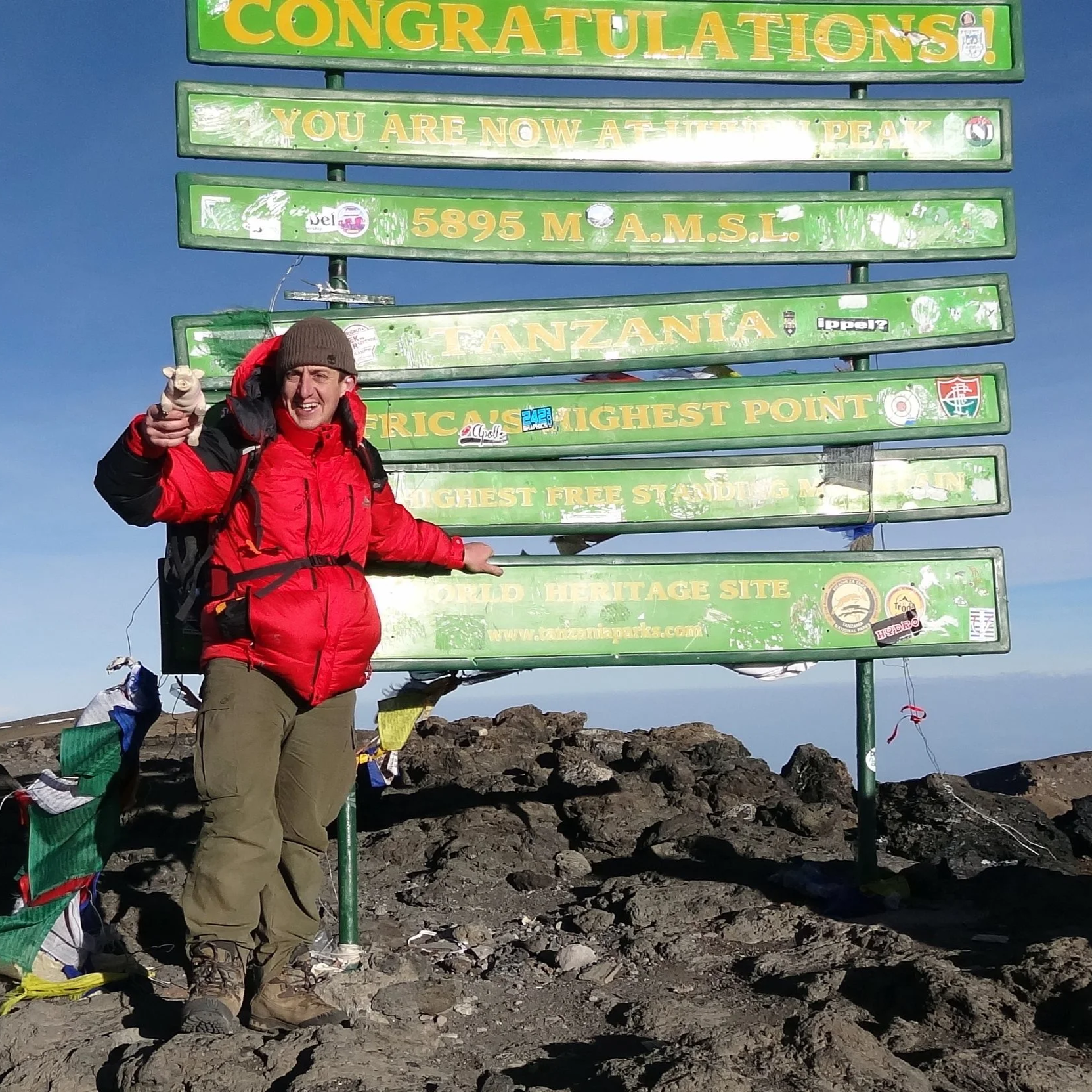 Mt Kilimanjaro (5,895m), Tanzania