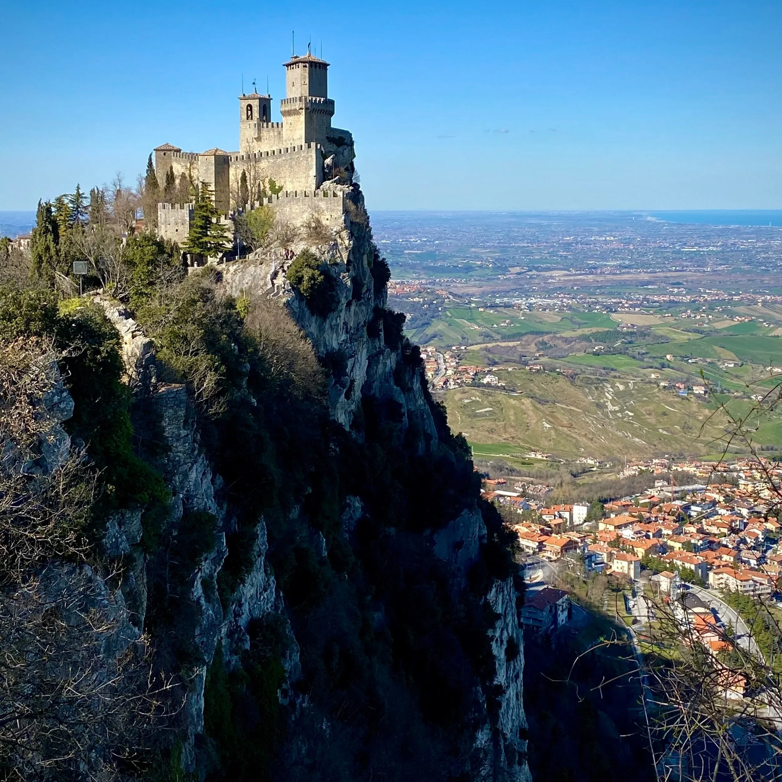Monte Titano (739m), San Marino