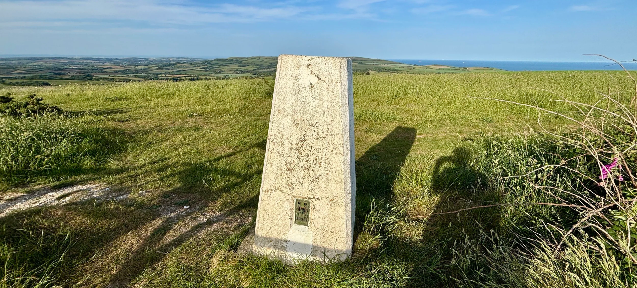 St Catherine’s Hill IoW Trig Pillar