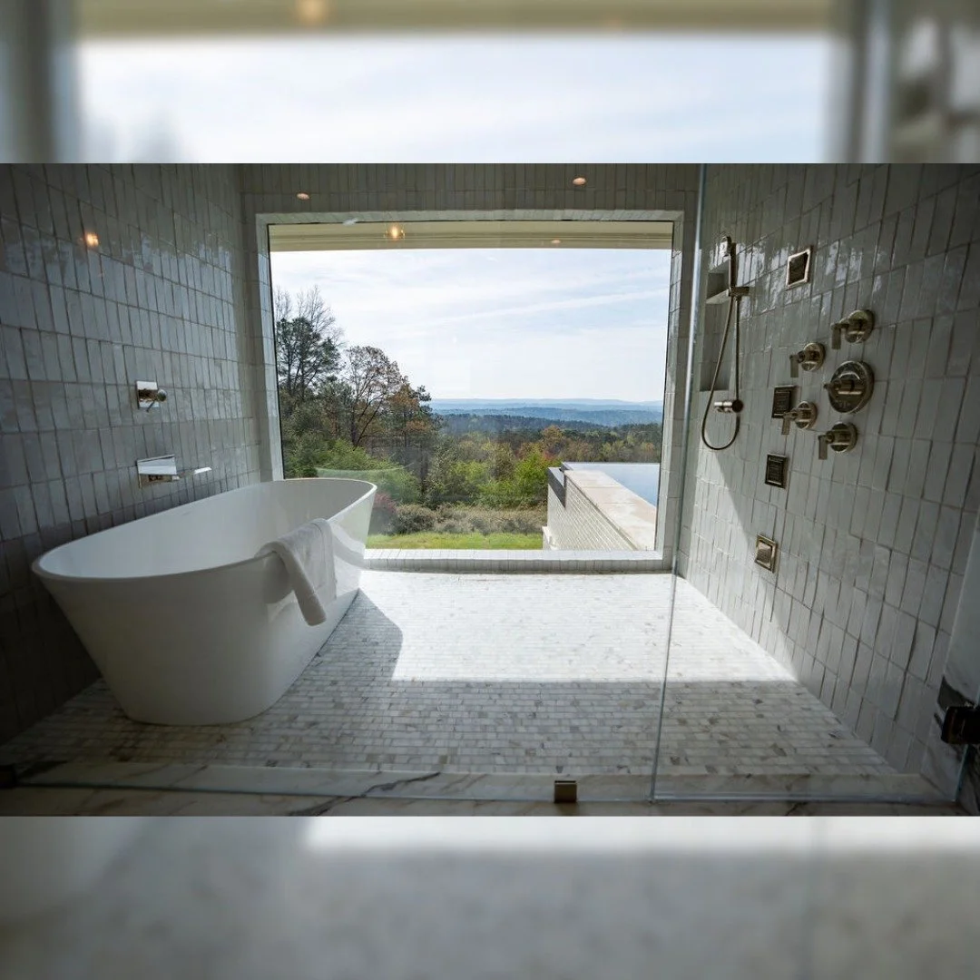 This VIEW makes slowing down feel effortless. 
Would your bathroom renovation include adding a view?