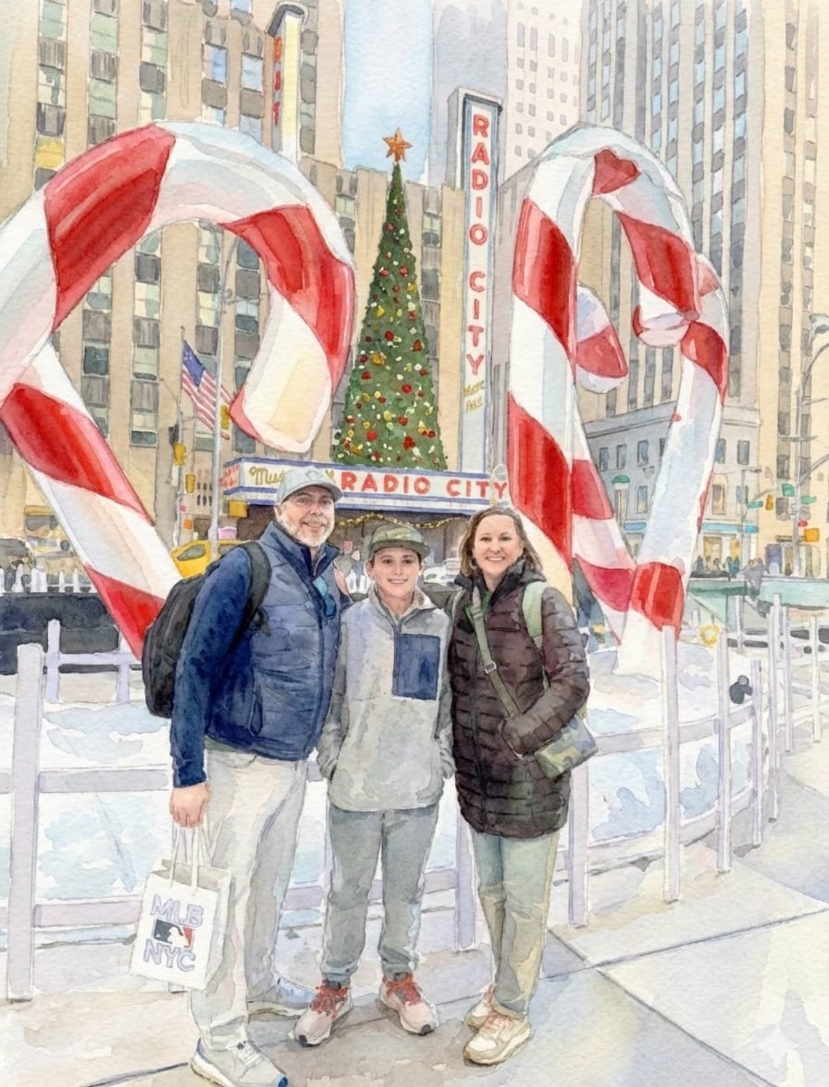Merry Christmas and Happy Holidays! New York was a great way to kick off the season.