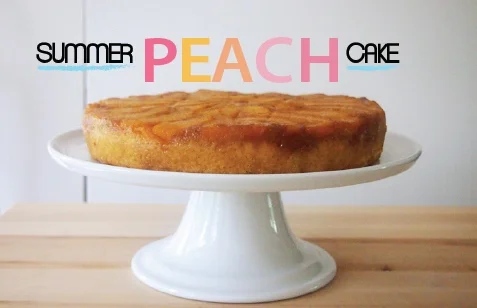 Summer Peach Cake