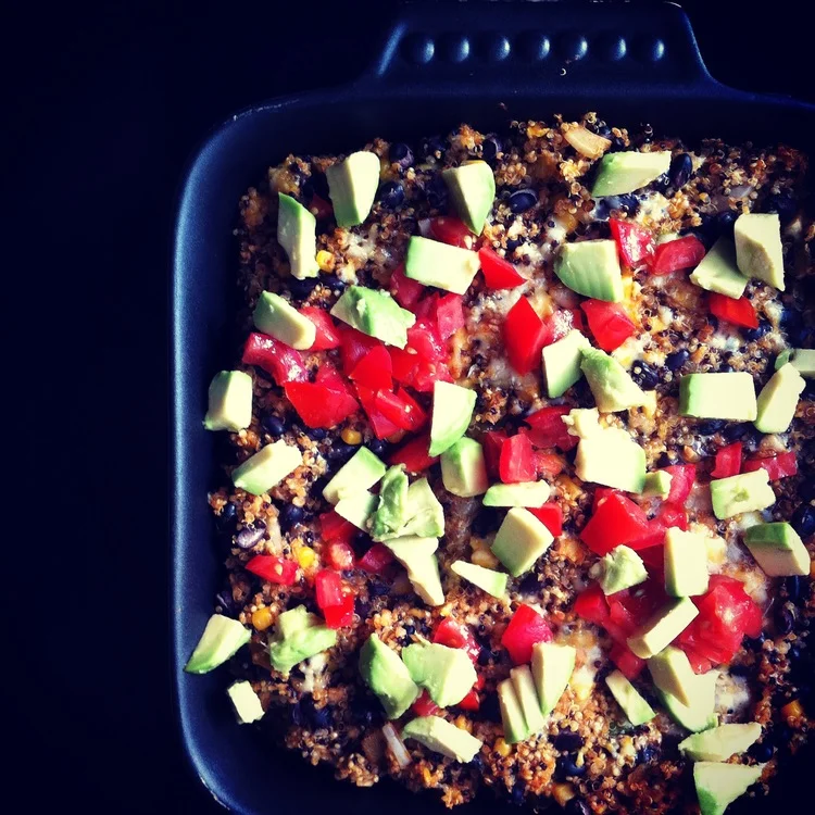 Quinoa Enchilada Bake