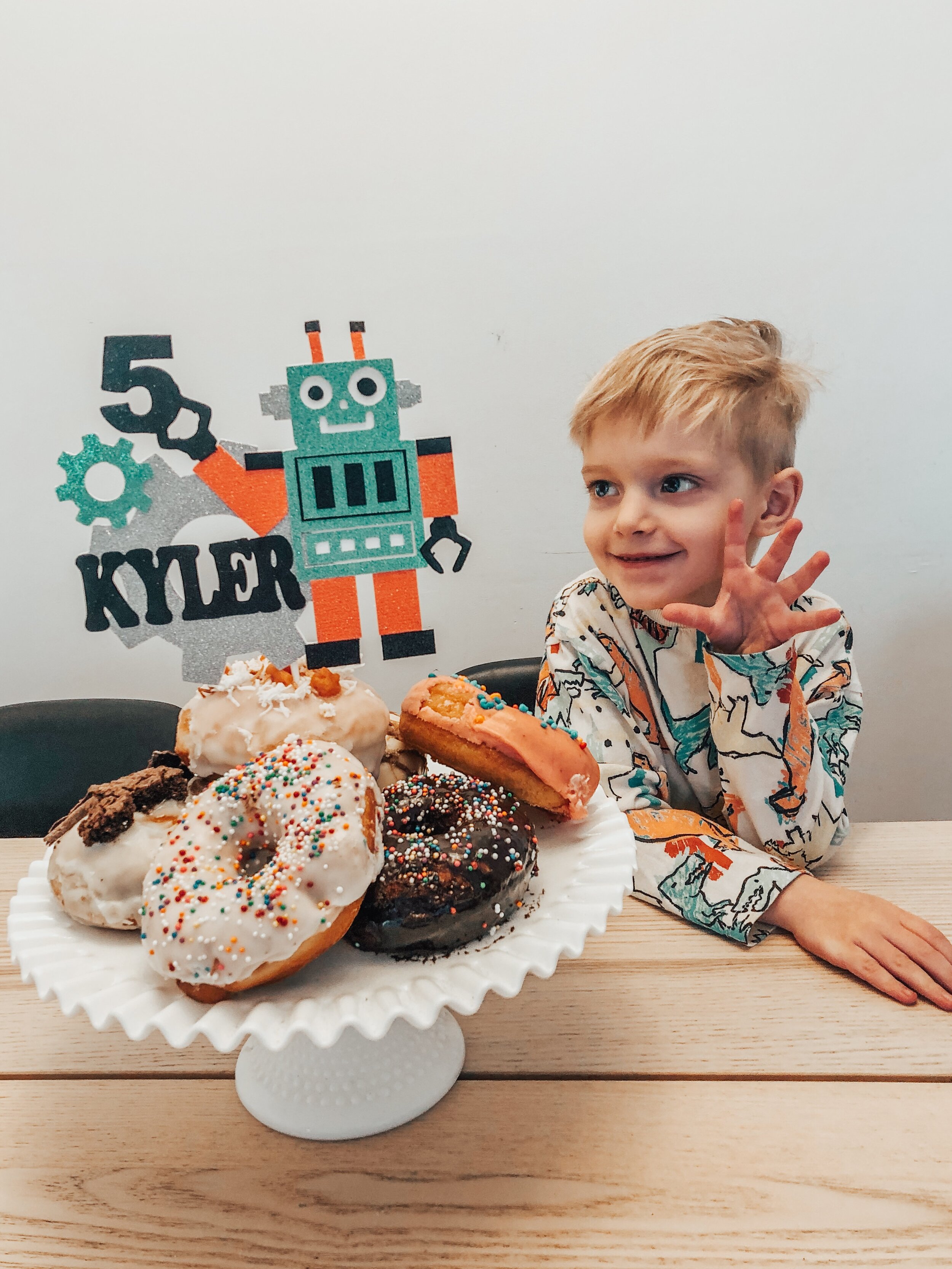 Our Kyler-Bot is 5! 🤖