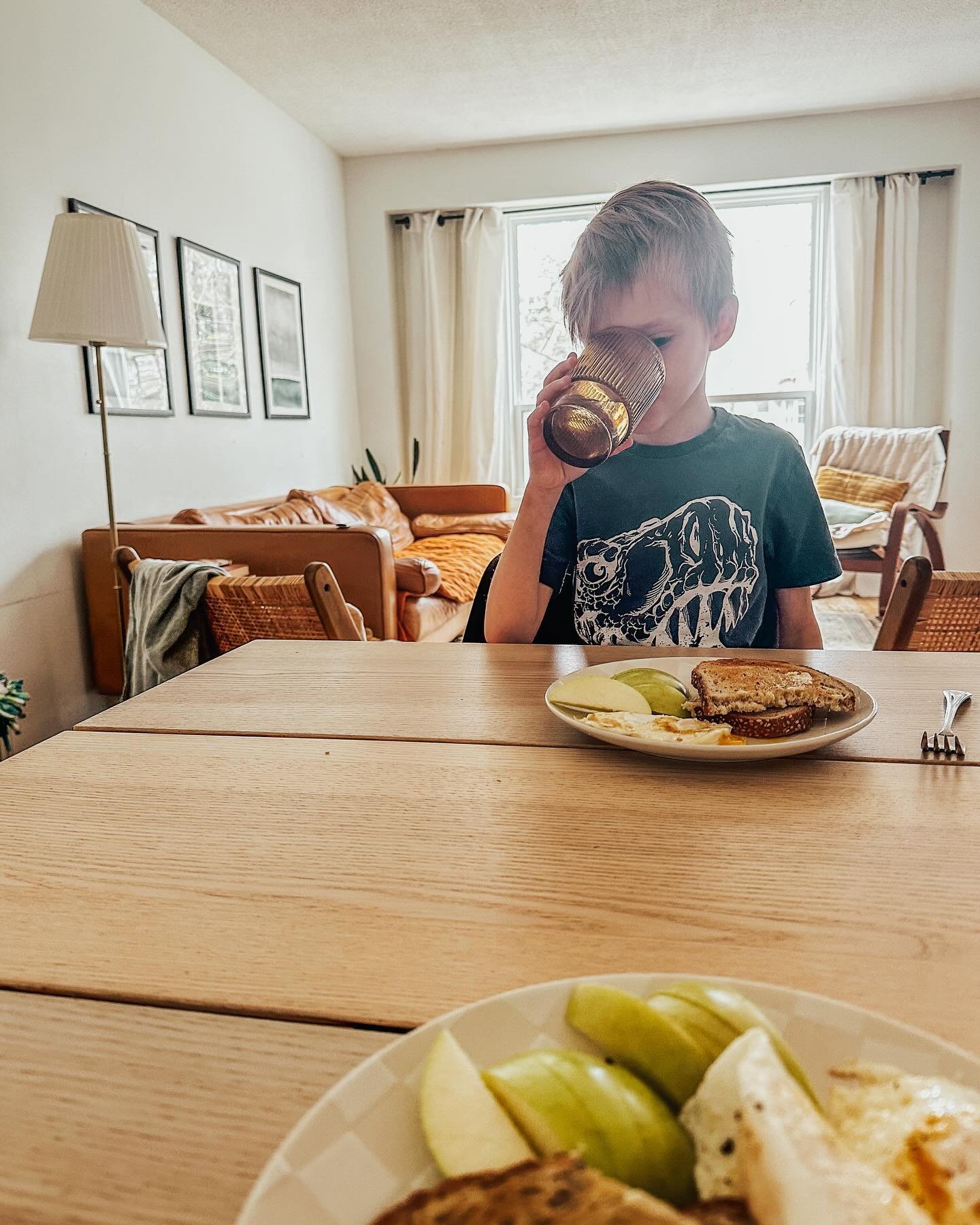 Little one-on-one breakfast dates with #mrkylerjude