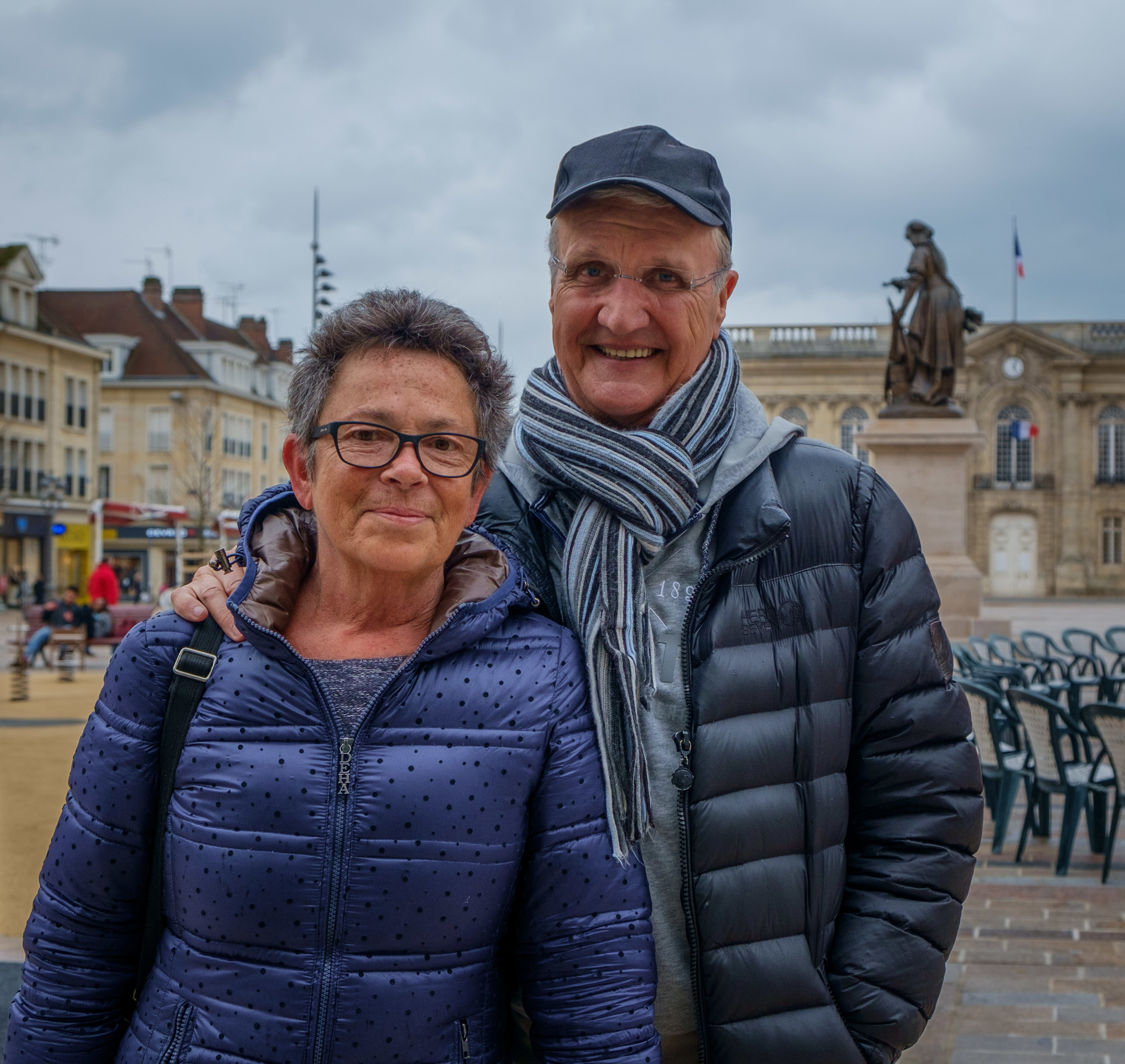 Martine et François, à Beauvais.