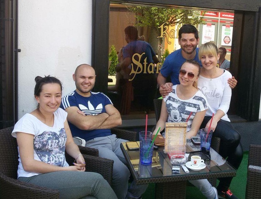 Lana, Dalibor, Natasa et Snezna.
