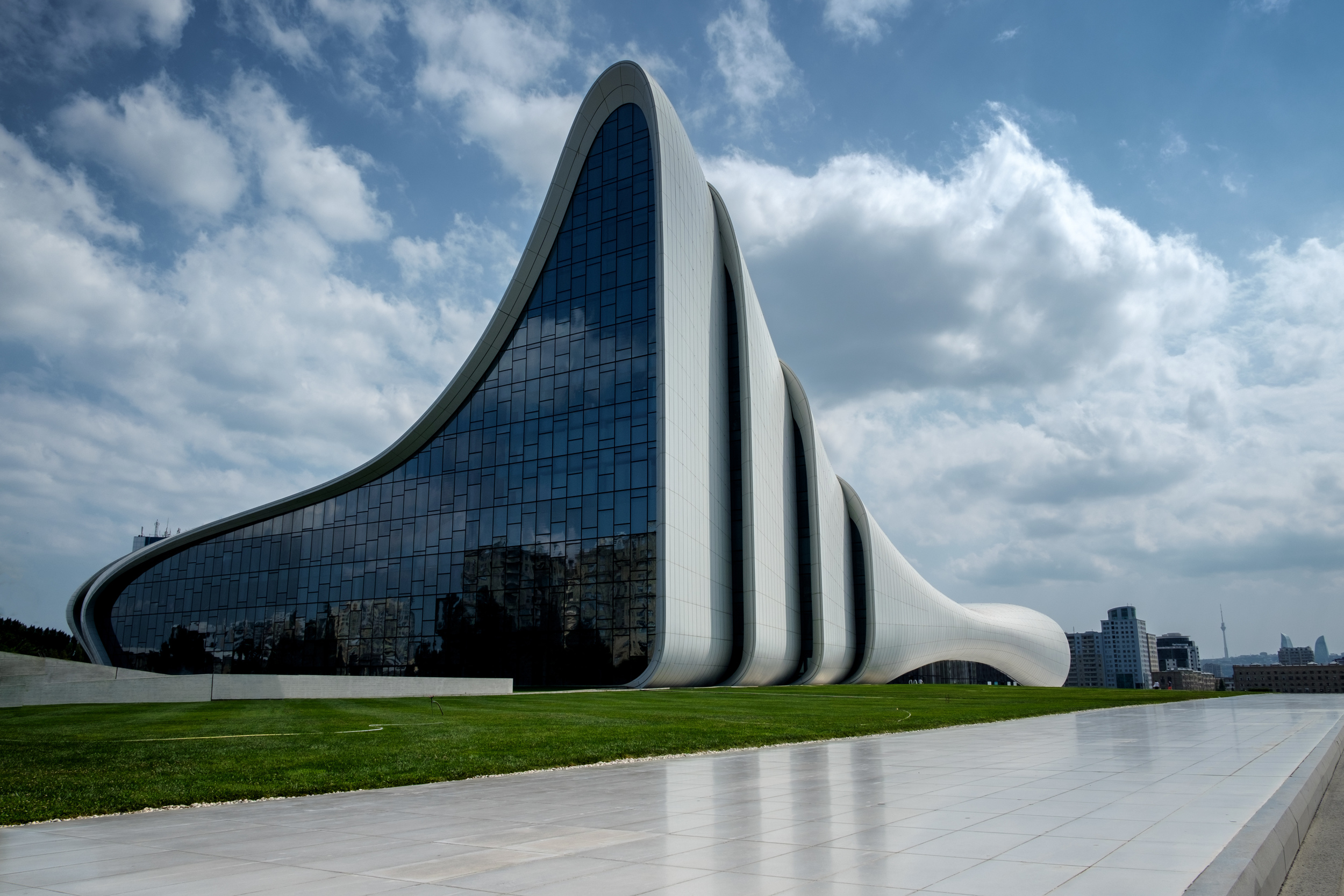 Centre culturel Heydar-Aliyev de Bakou.
