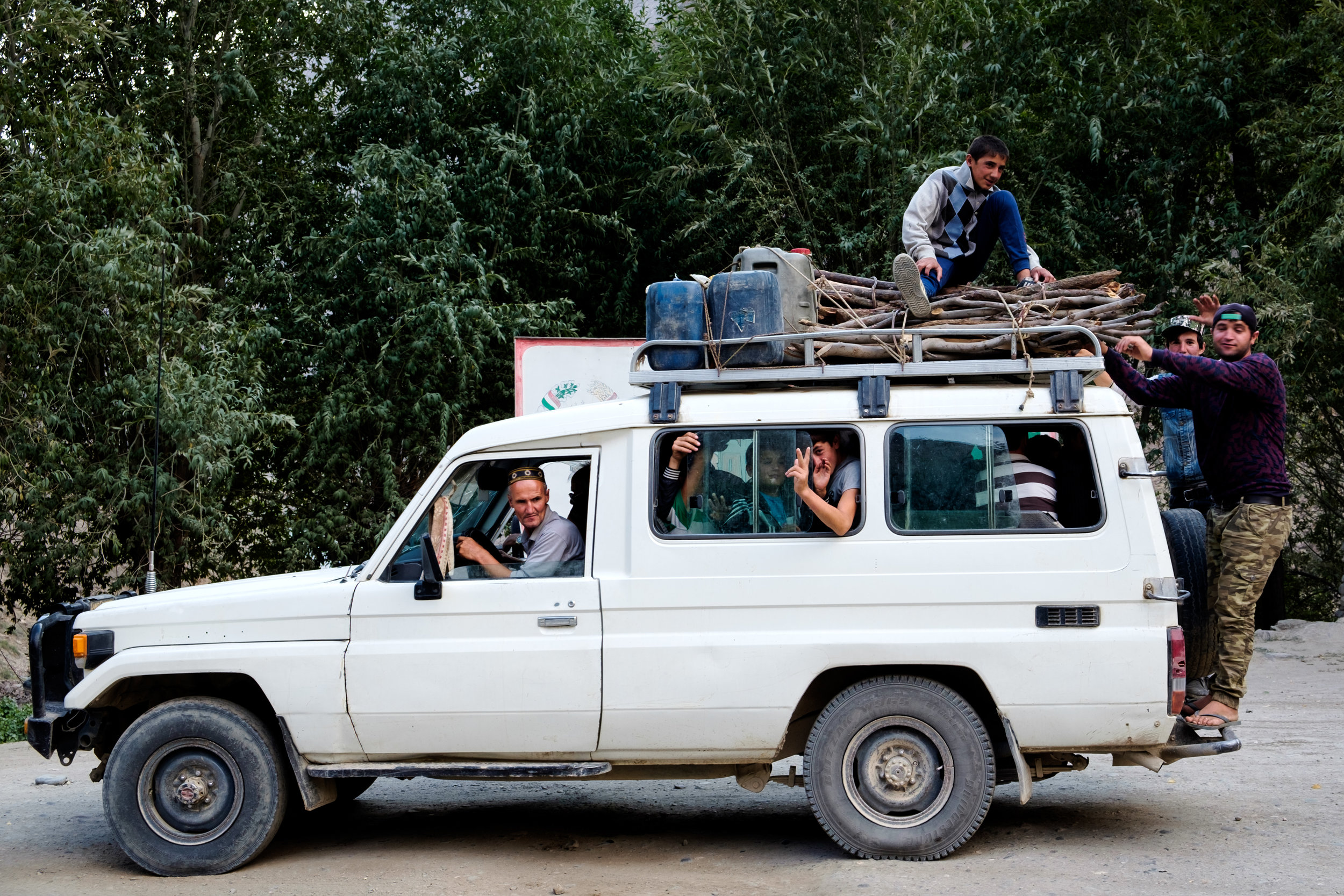 Au Tadjikistan, c'est la sécurité avant tout.