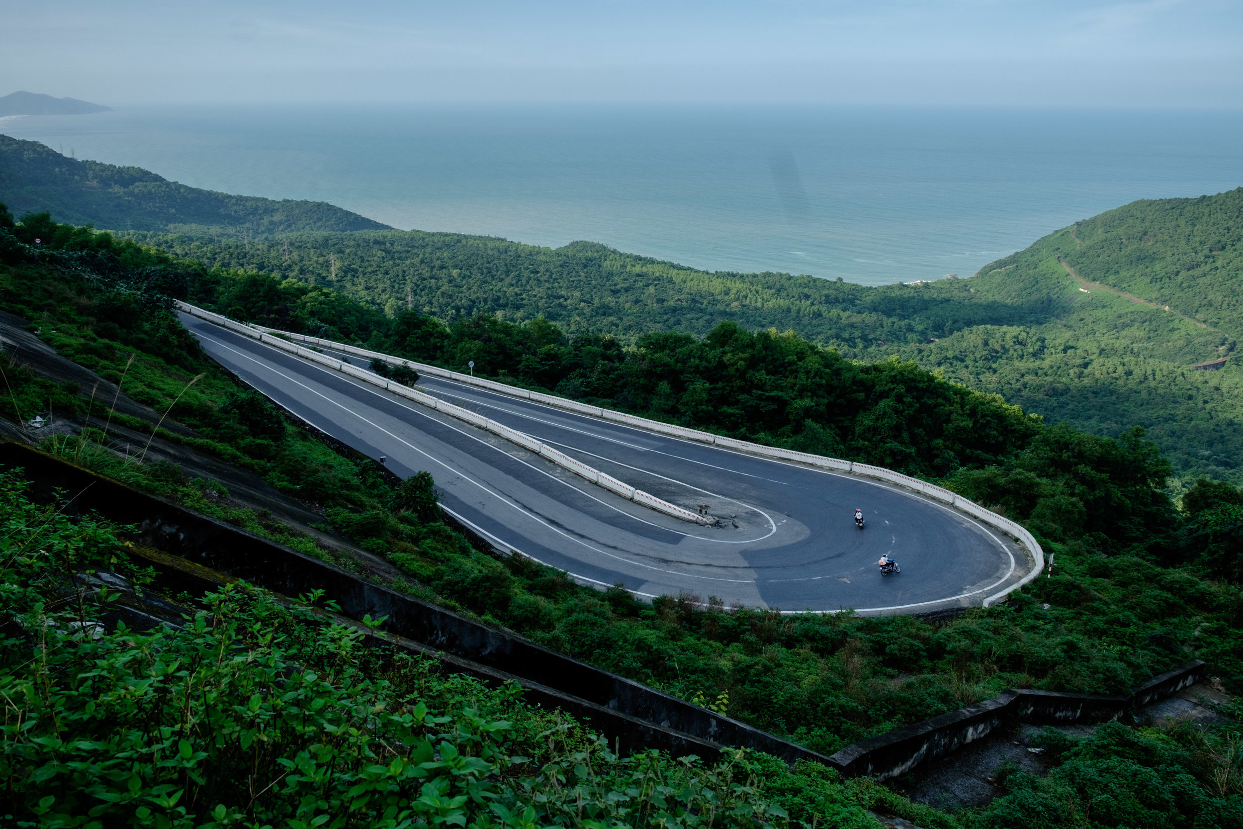 Un dernier col surprise avant Da Nang, celui de Hai Van.